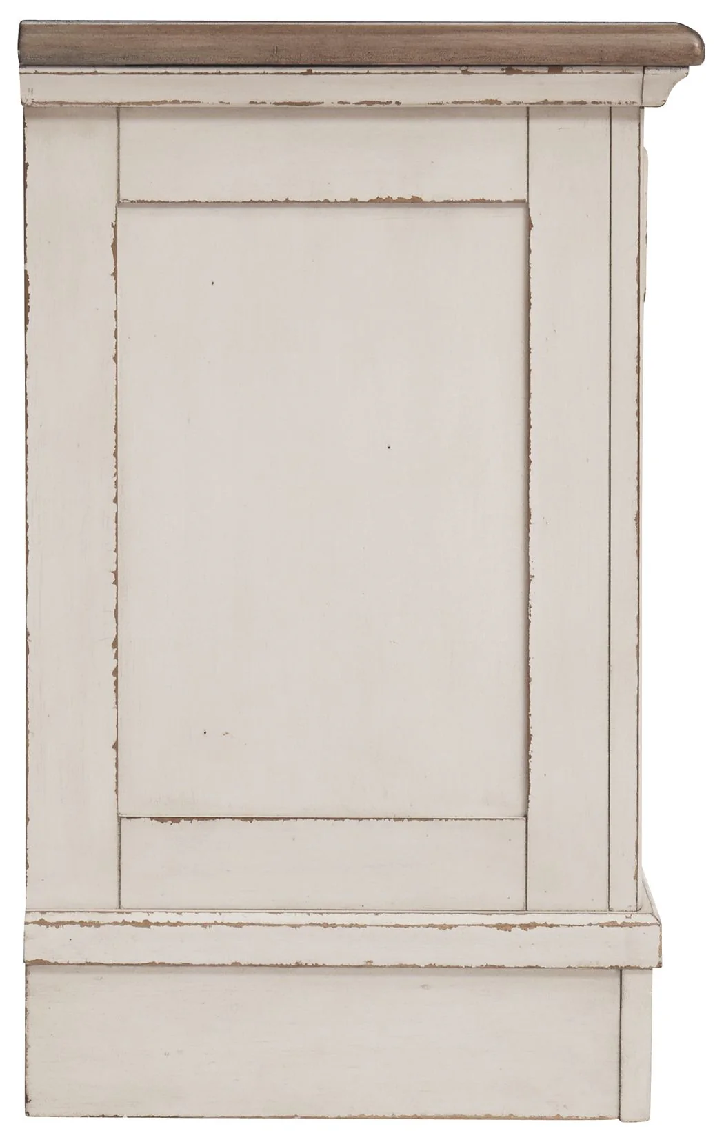 Realyn - White / Brown / Beige - Three Drawer Night Stand - Image 7