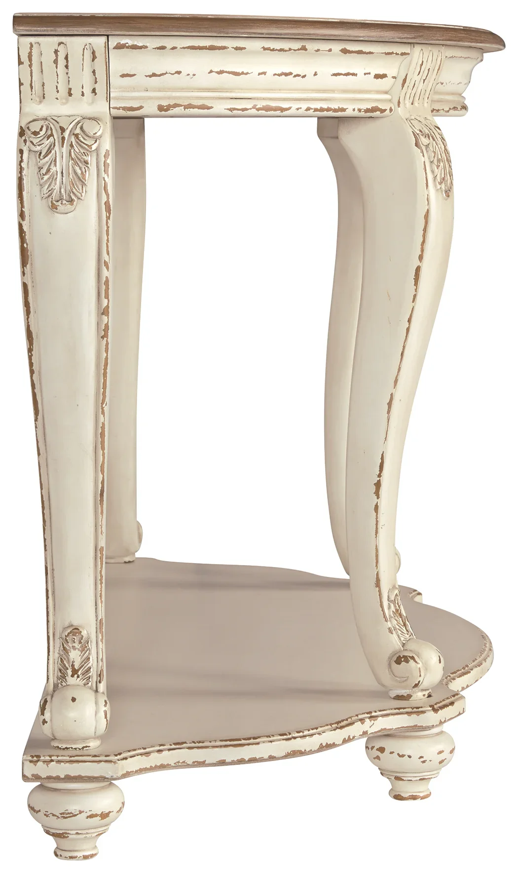 Realyn - White / Brown - Sofa Table - Image 5