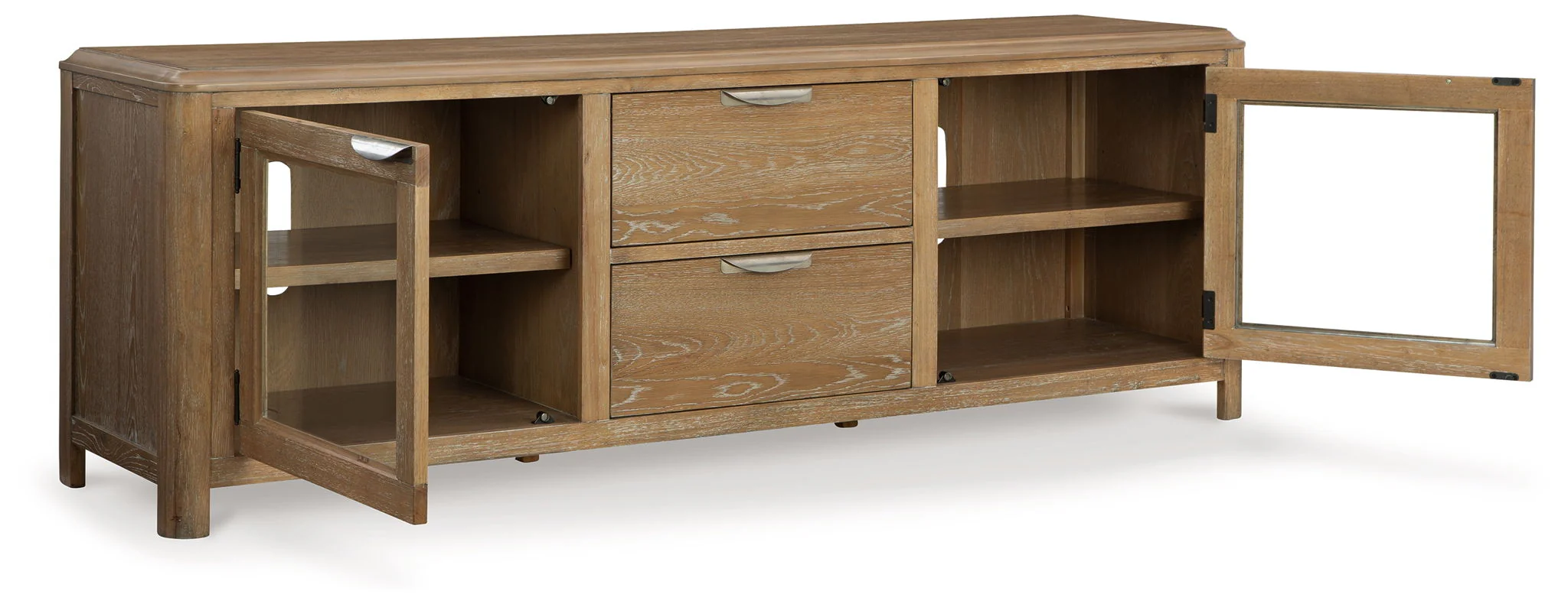 Rencott - Light Brown - Extra Large TV Stand - Image 3