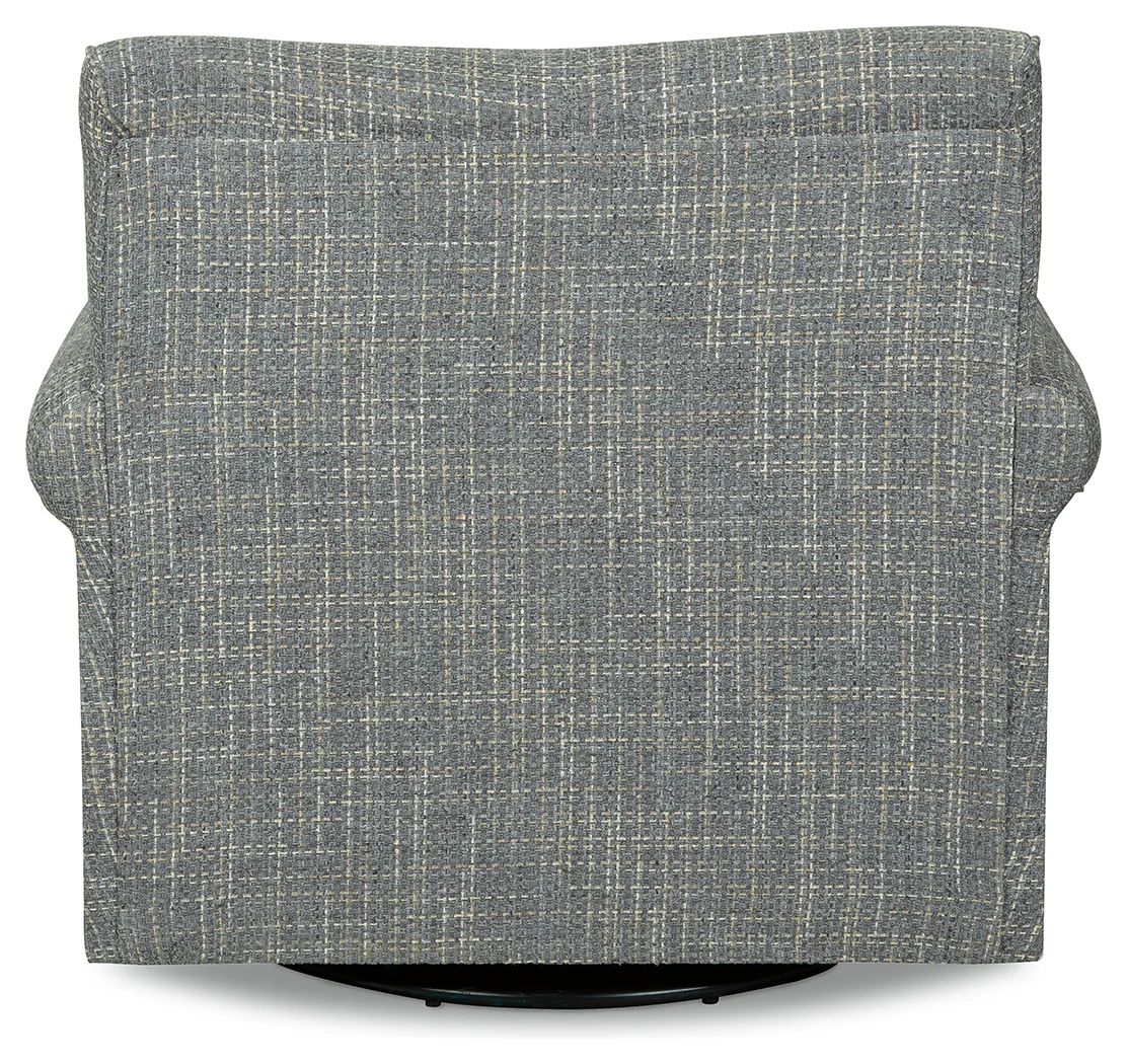 Renley - Ash - Swivel Glider Accent Chair - Image 6