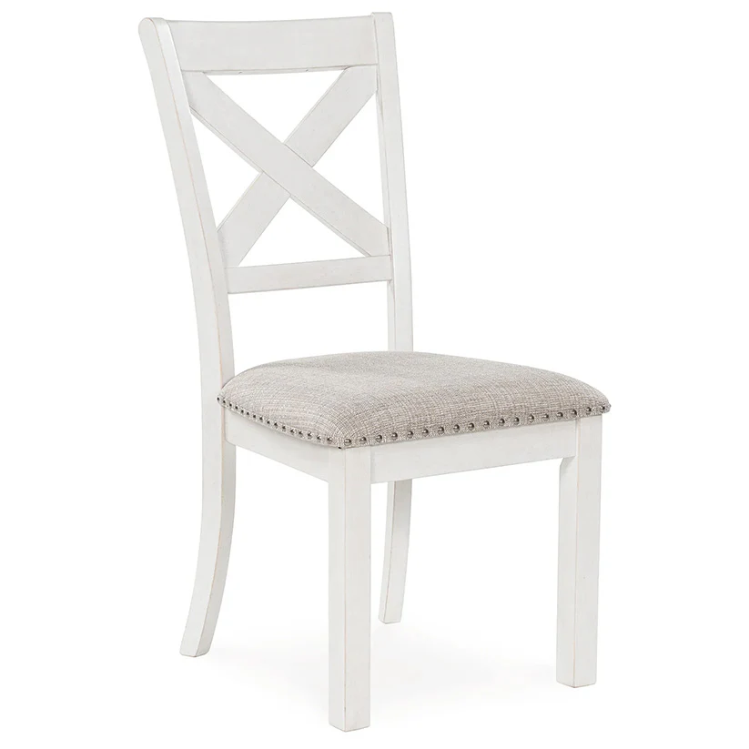 Robbinsdale - Antique White - Dining Upholstered Side Chair (Set of 2)