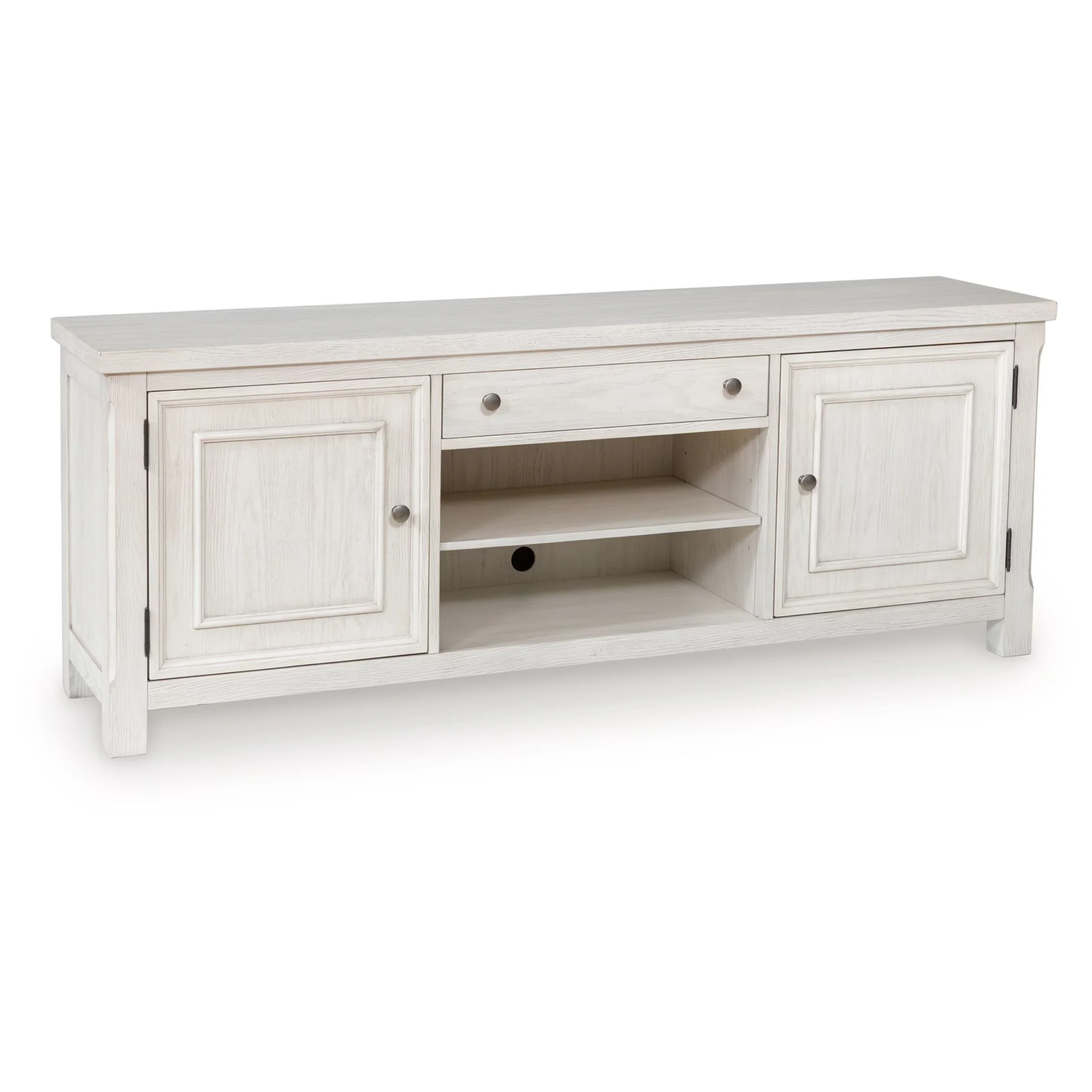 Robbinsdale - Antique White - Extra Large TV Stand