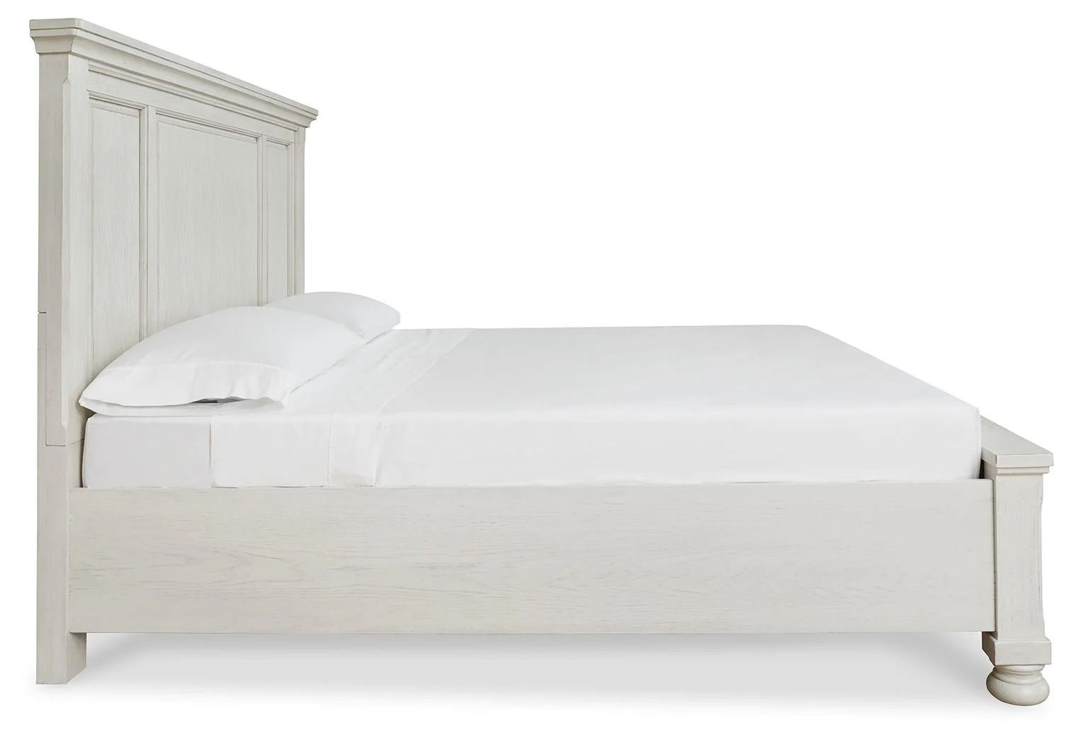 Robbinsdale - Antique White - Queen Panel Storage Bed - Image 4