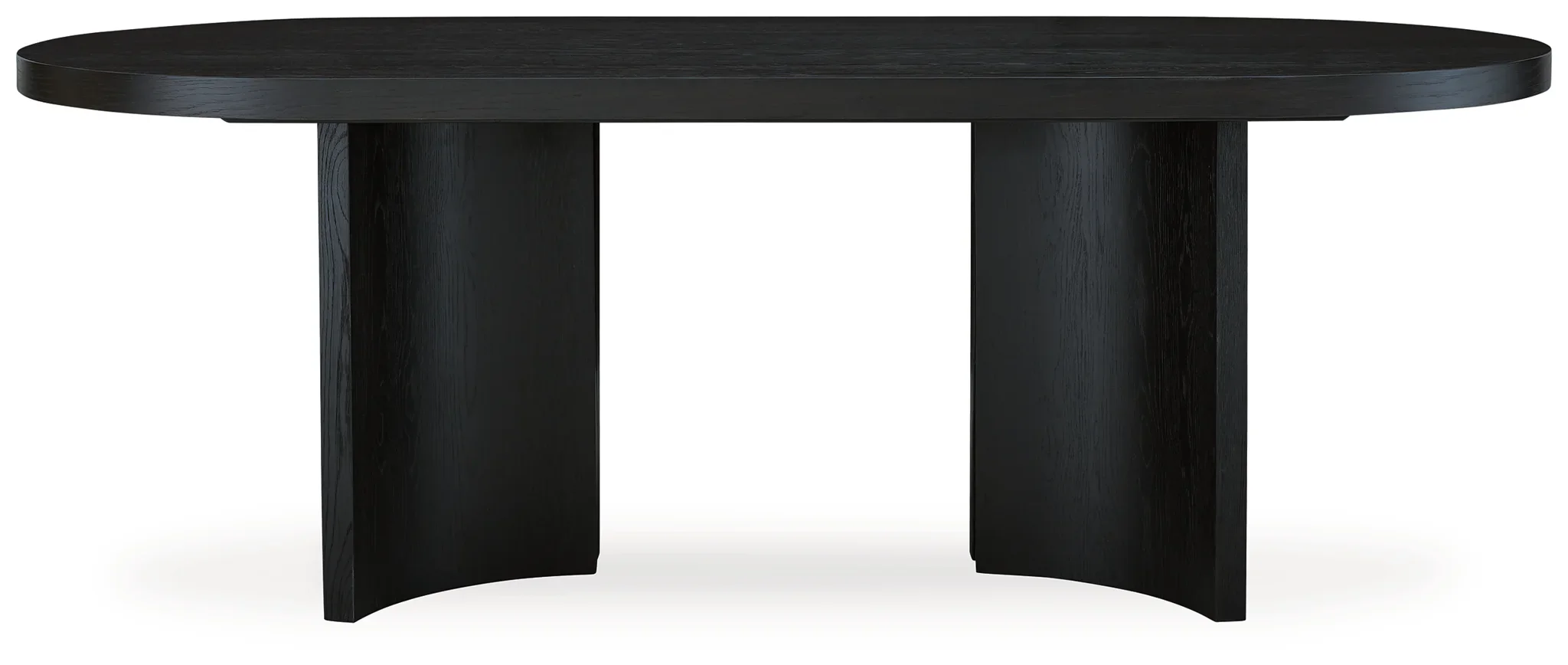 Rowanbeck - Black - 10 Pc. - Dining Table, 8 Side Chairs, Server - Image 4