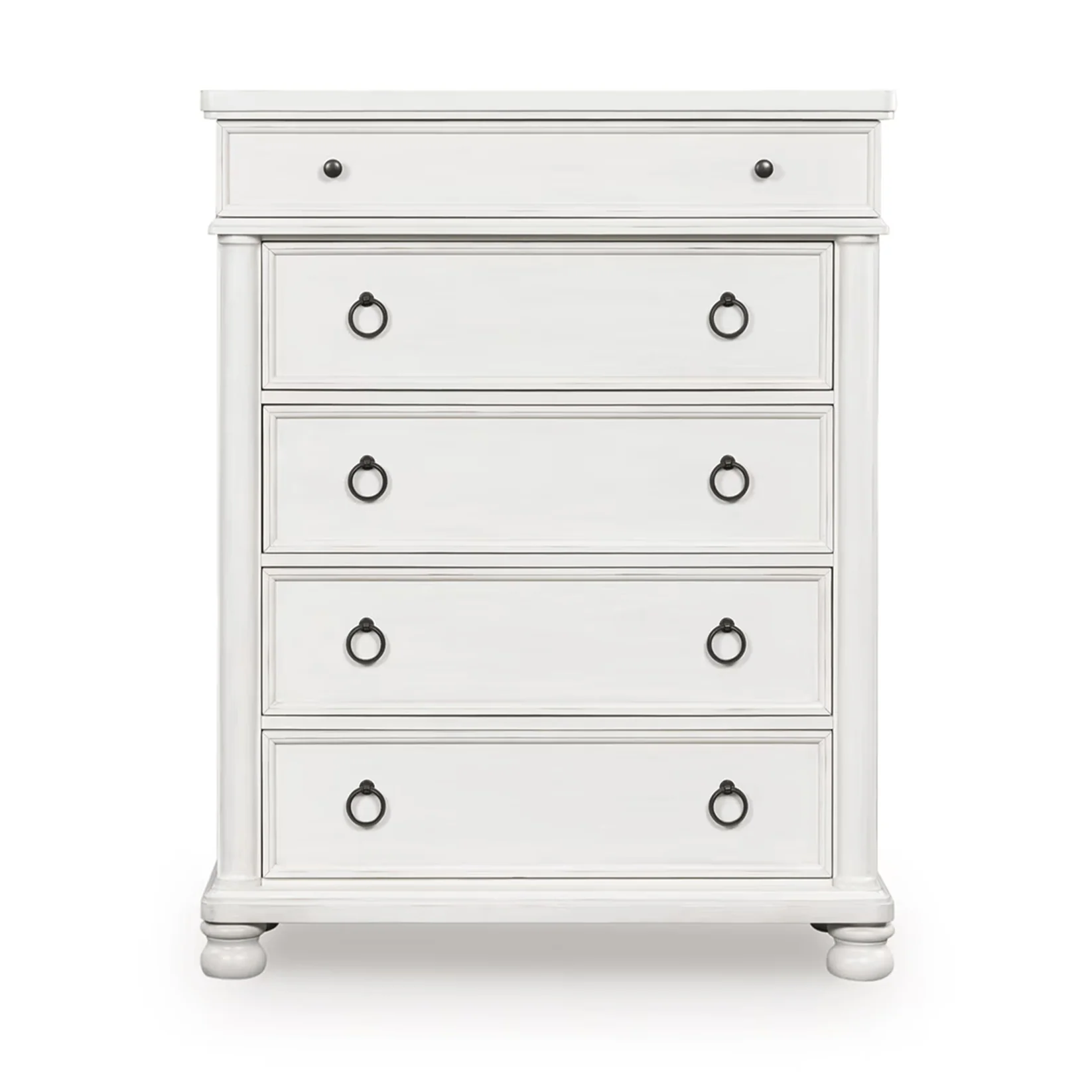 Rowlenstown - Antique White - Five Drawer Chest