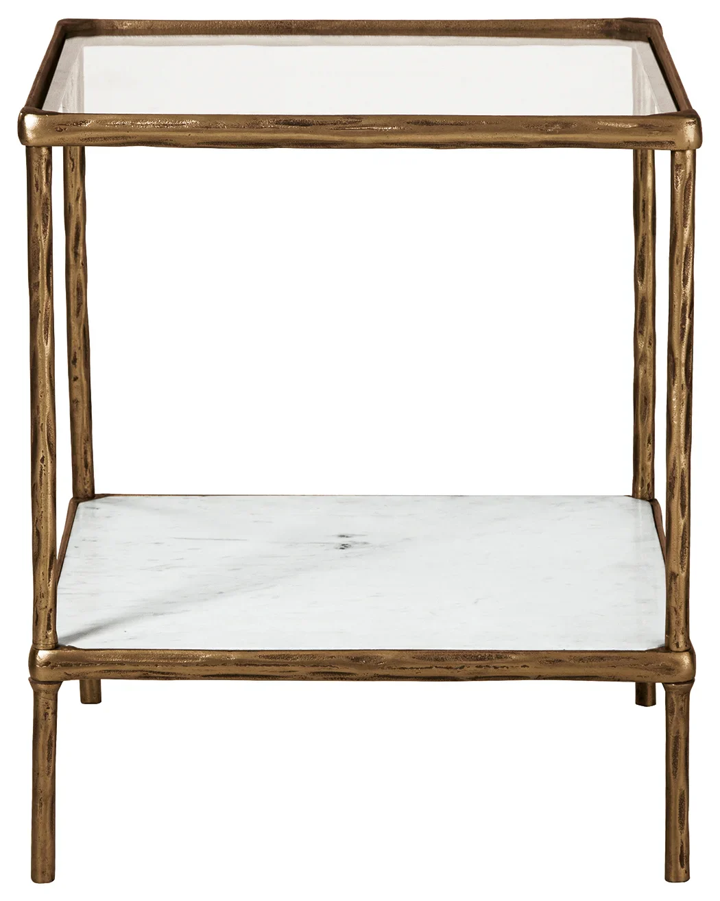 Ryandale - Antique Brass Finish - Accent Table - Image 4
