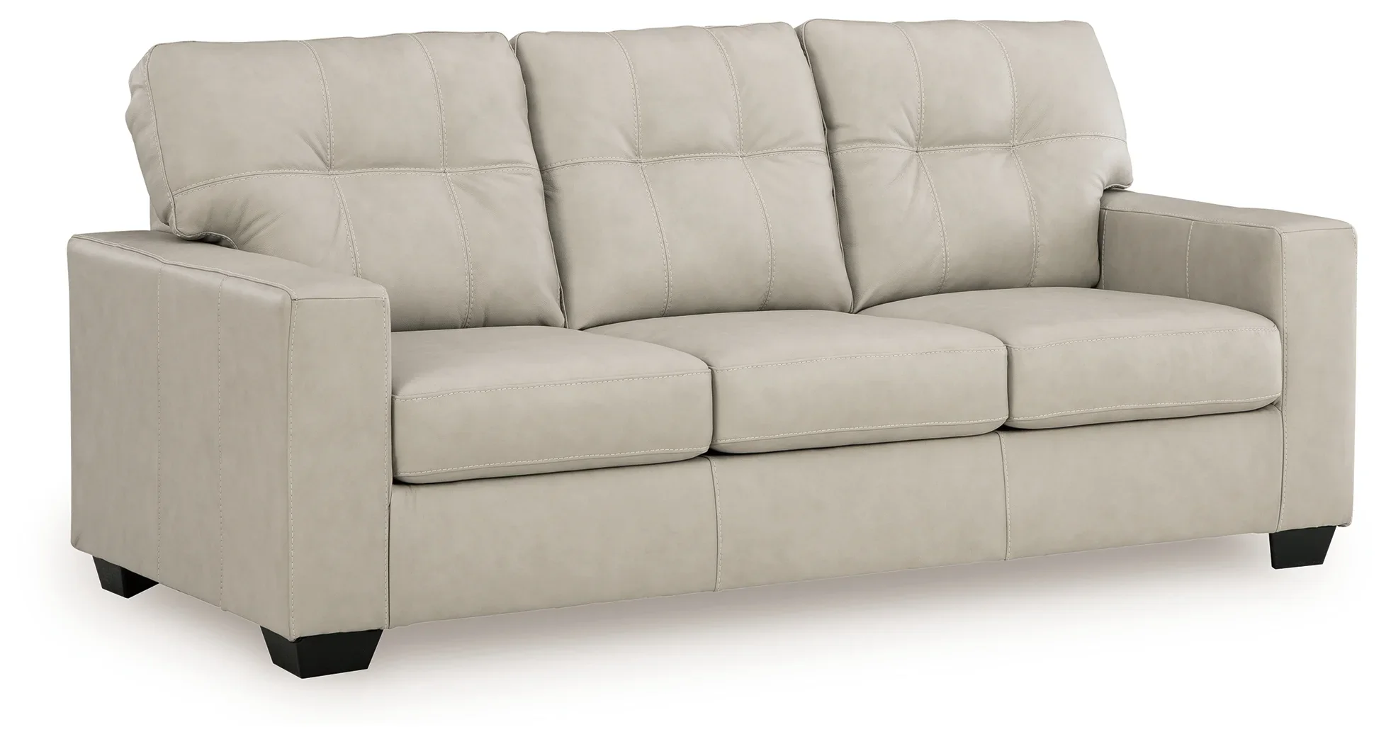 Santorine - 4 Pc. - Sofa, Loveseat, Chair, Ottoman - Bone - Image 2