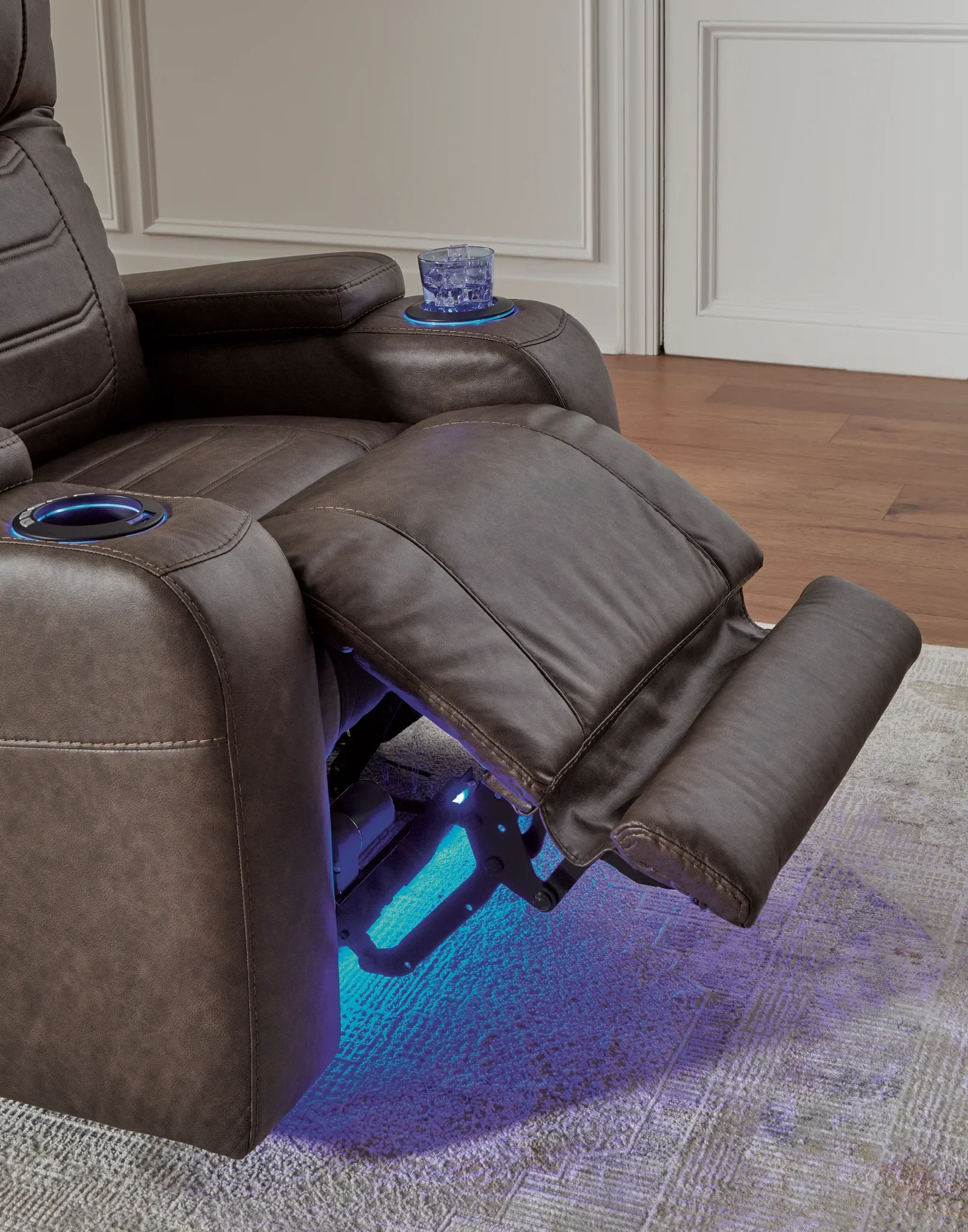 Schooner Rocks - Umber - Power Recliner / Adj Headrest - Image 11