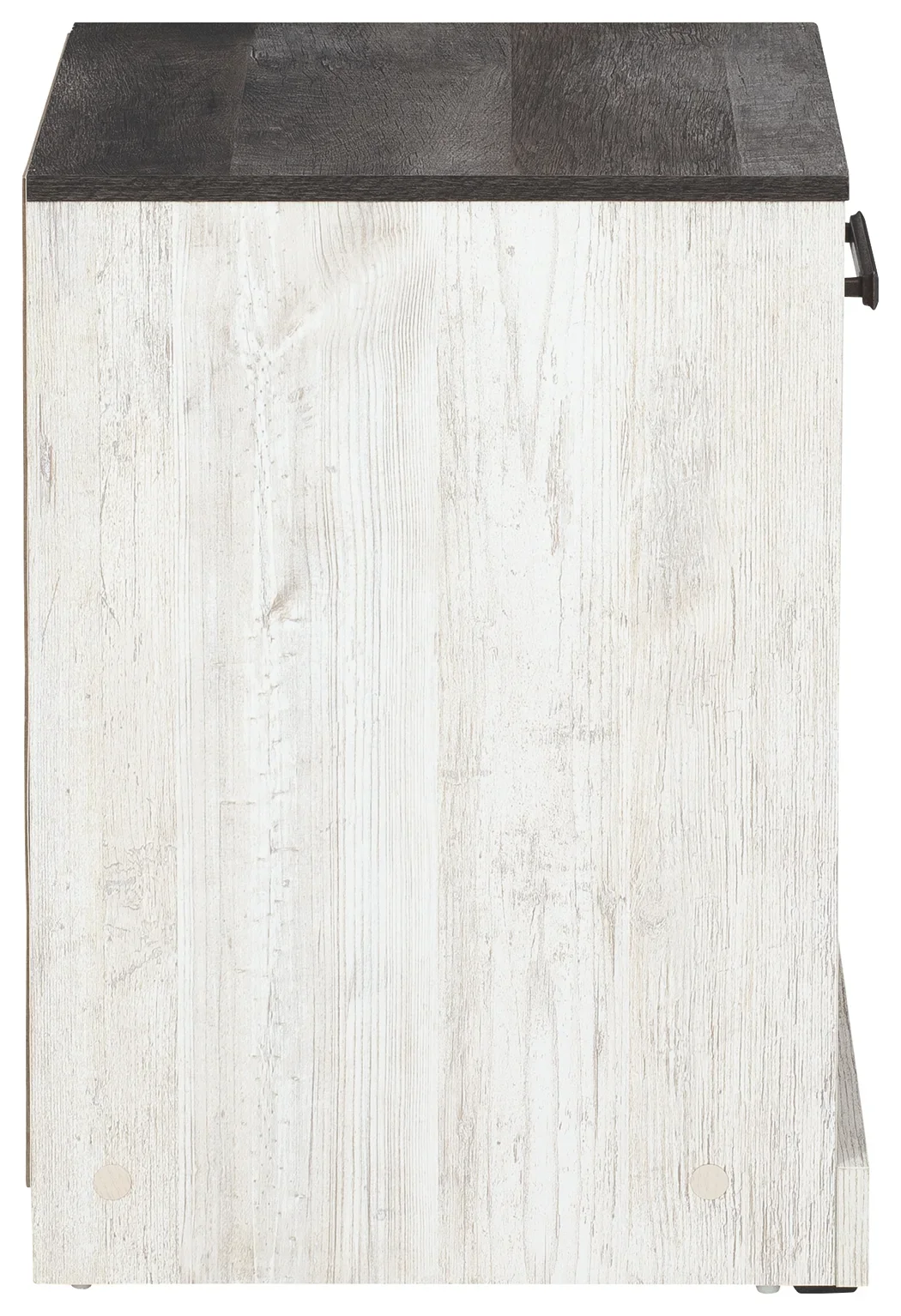Shawburn - Whitewash / Charcoal Gray - One Drawer Night Stand - Image 6