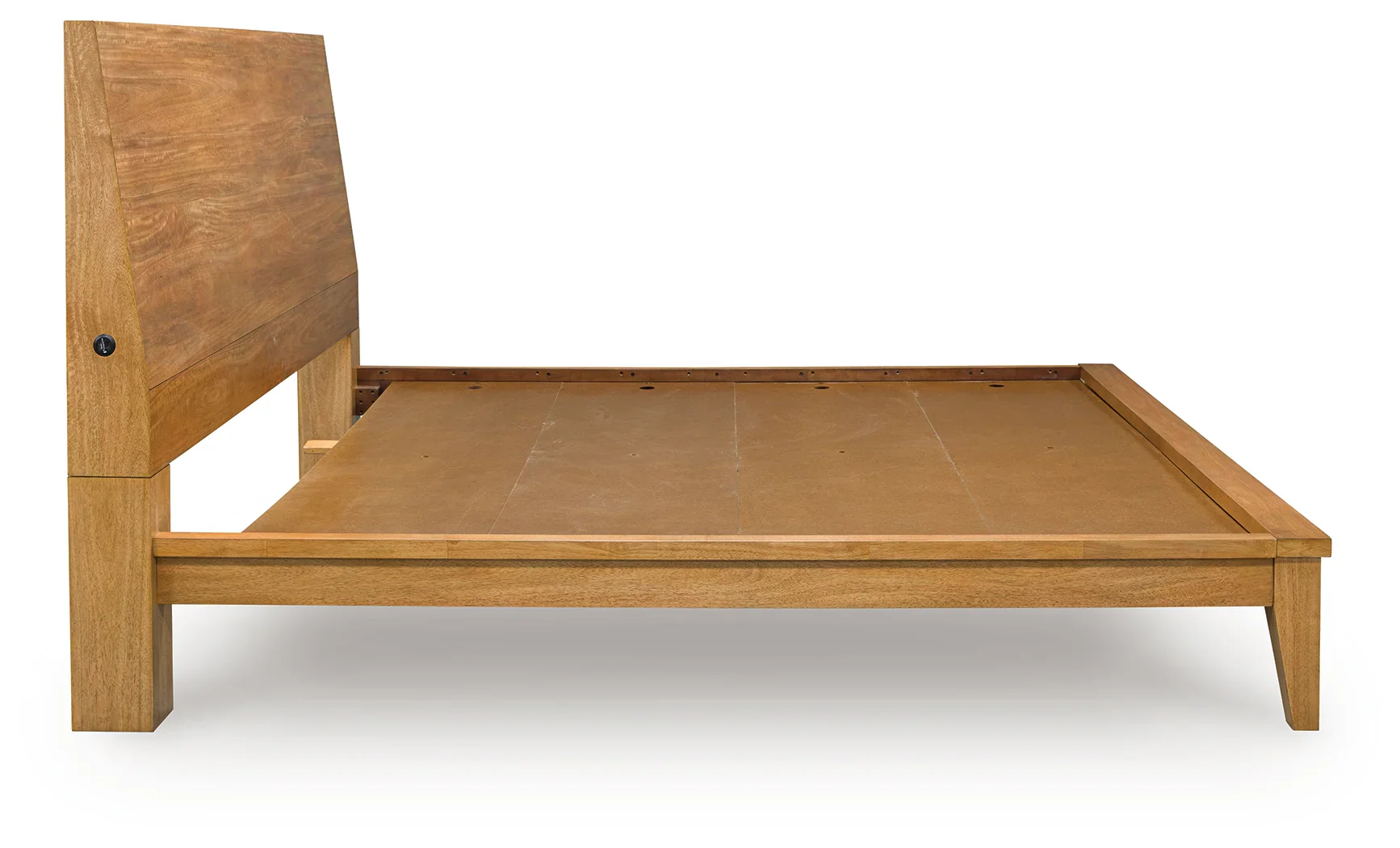 Sherbana - Light Brown - Queen Panel Bed - Image 4