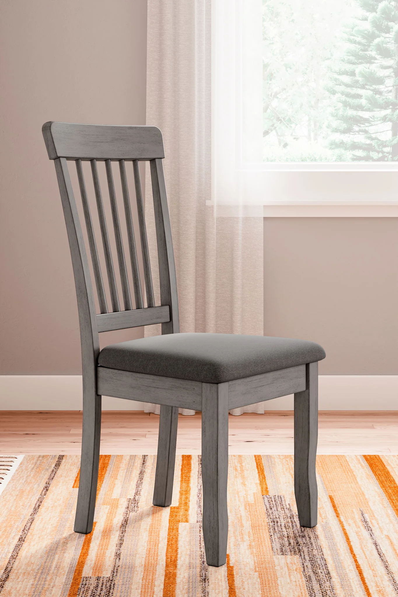 Shullden - Gray - Dining Room Side Chair (Set of 2) - Image 2