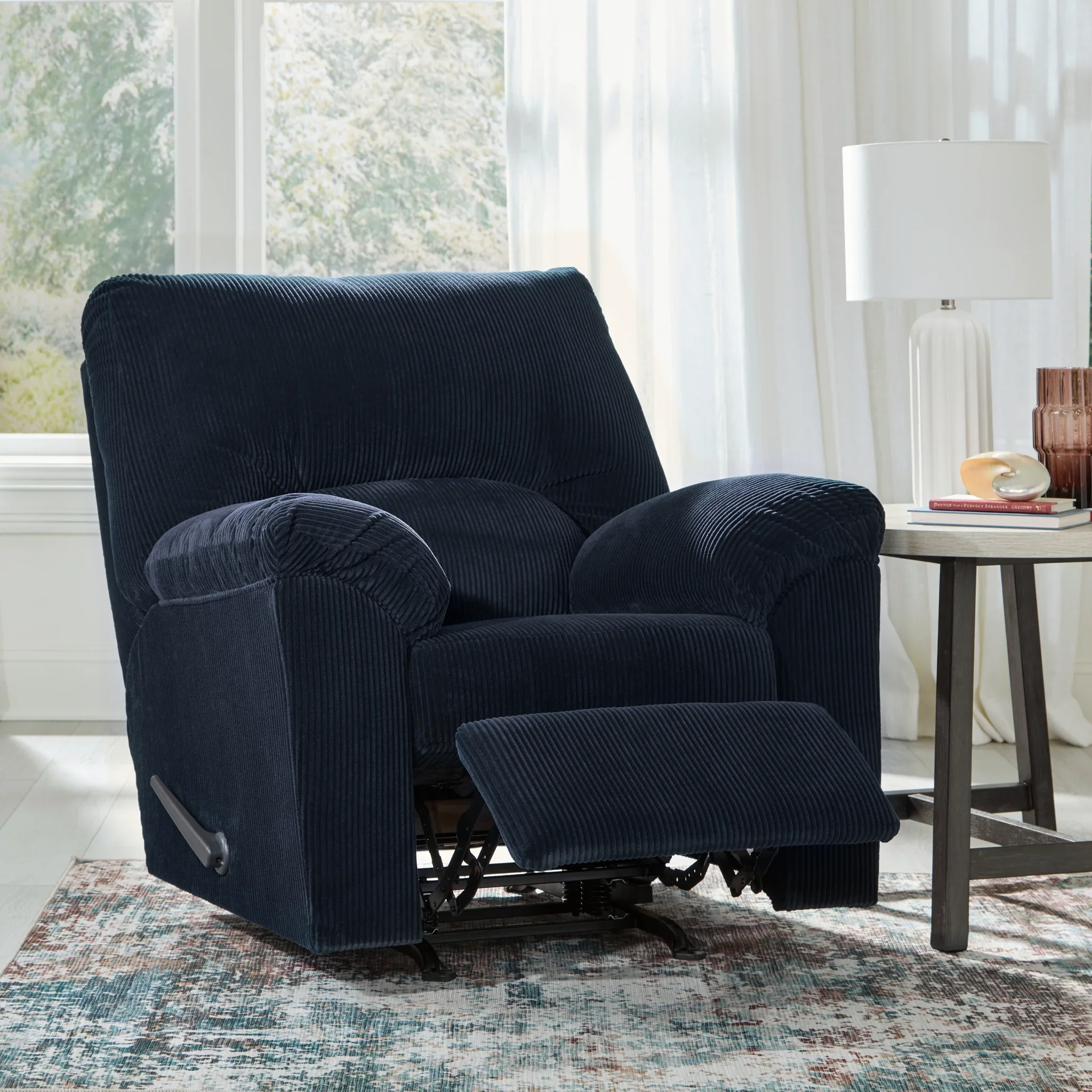 Simplejoy - Navy - Rocker Recliner - Image 8