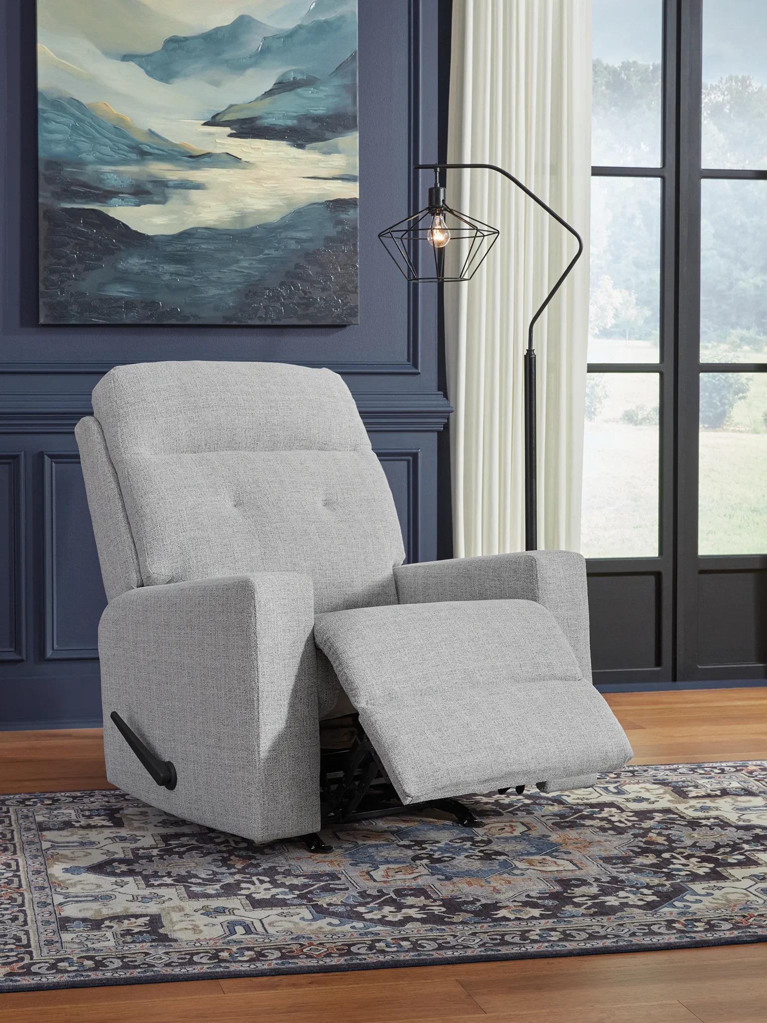 Skillins - Stone - Rocker Recliner - Image 4