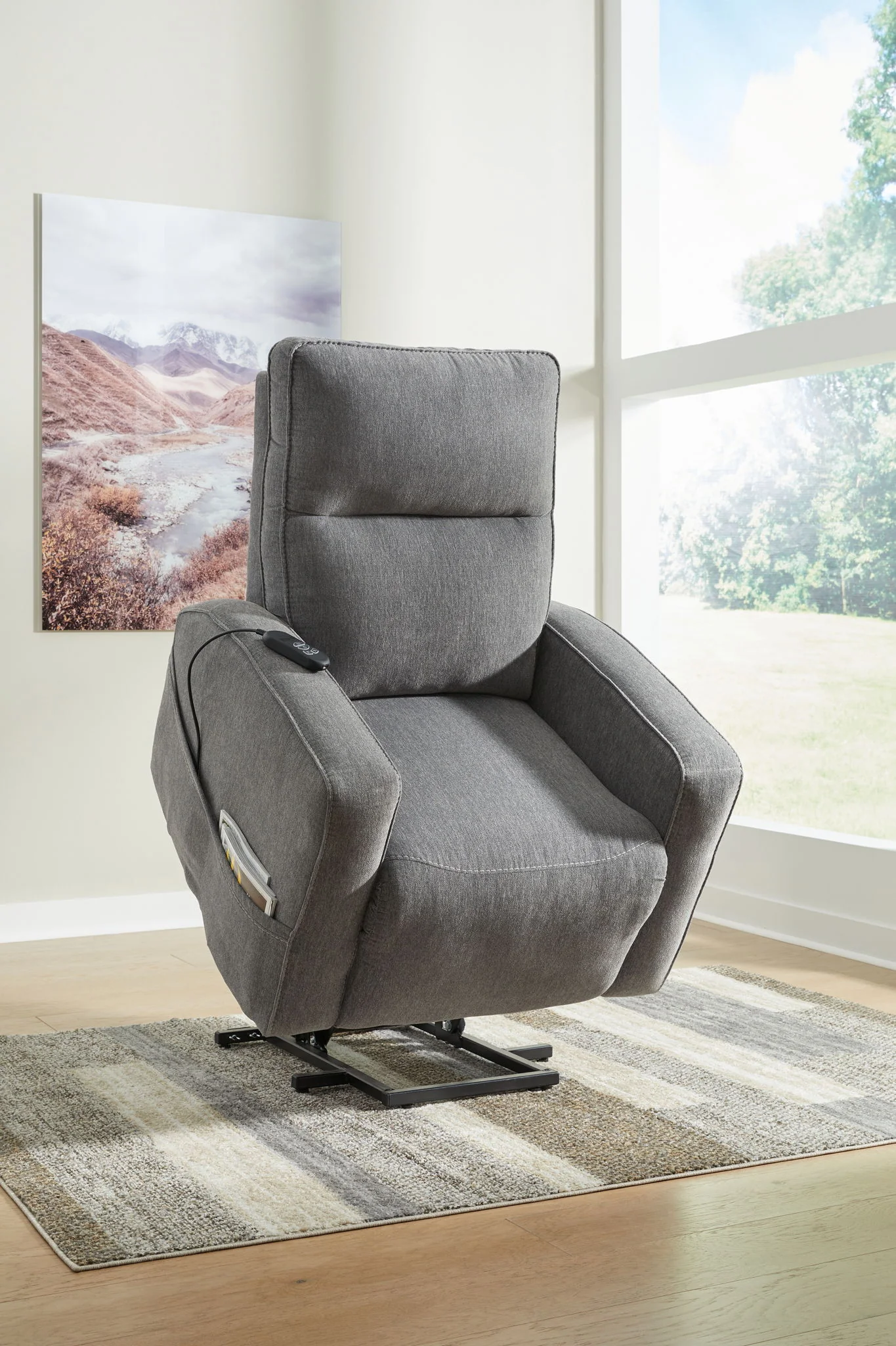 Starganza - Gray - Power Lift Recliner - Image 9