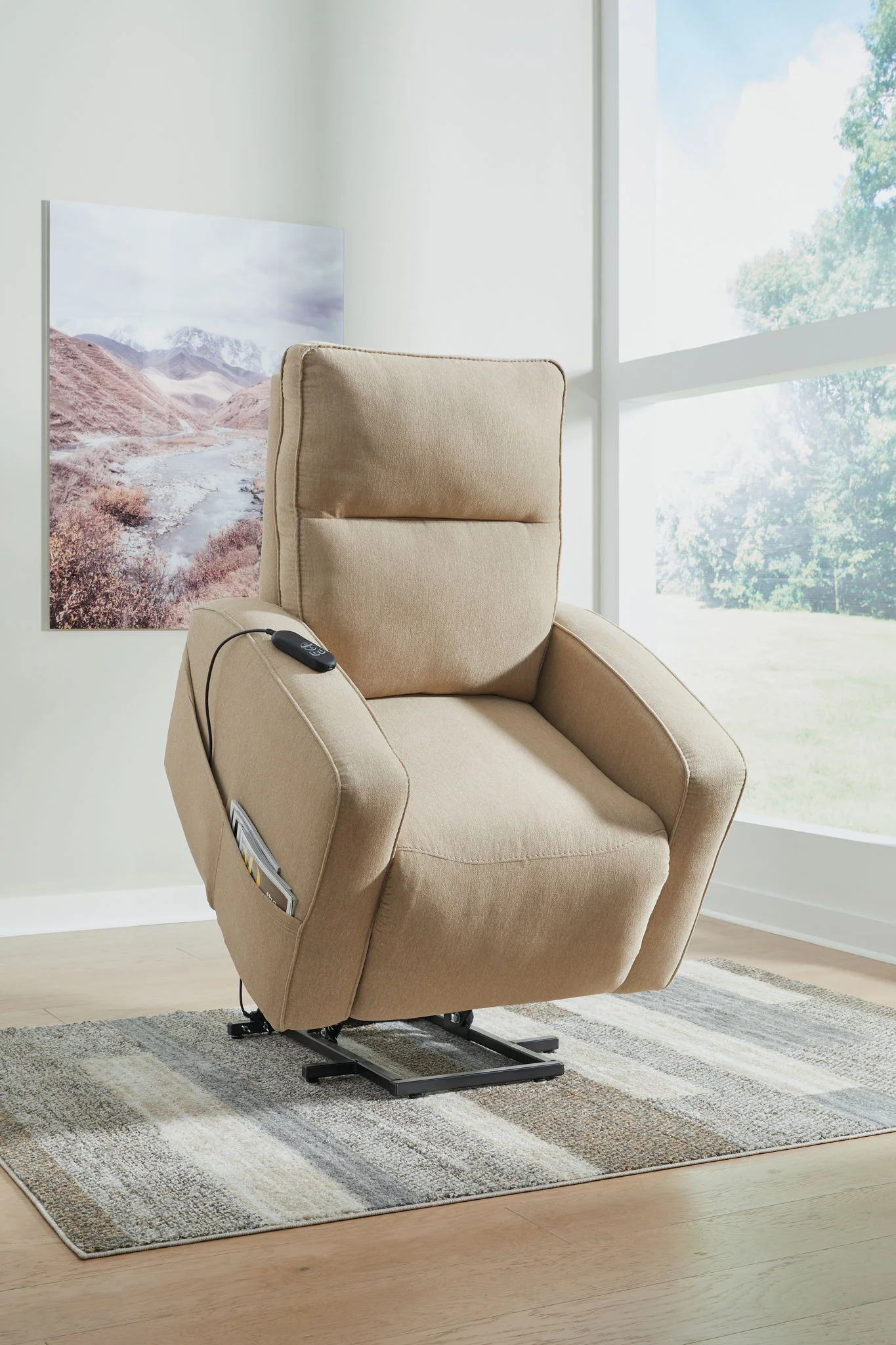 Starganza - Taupe - Power Lift Recliner - Image 10
