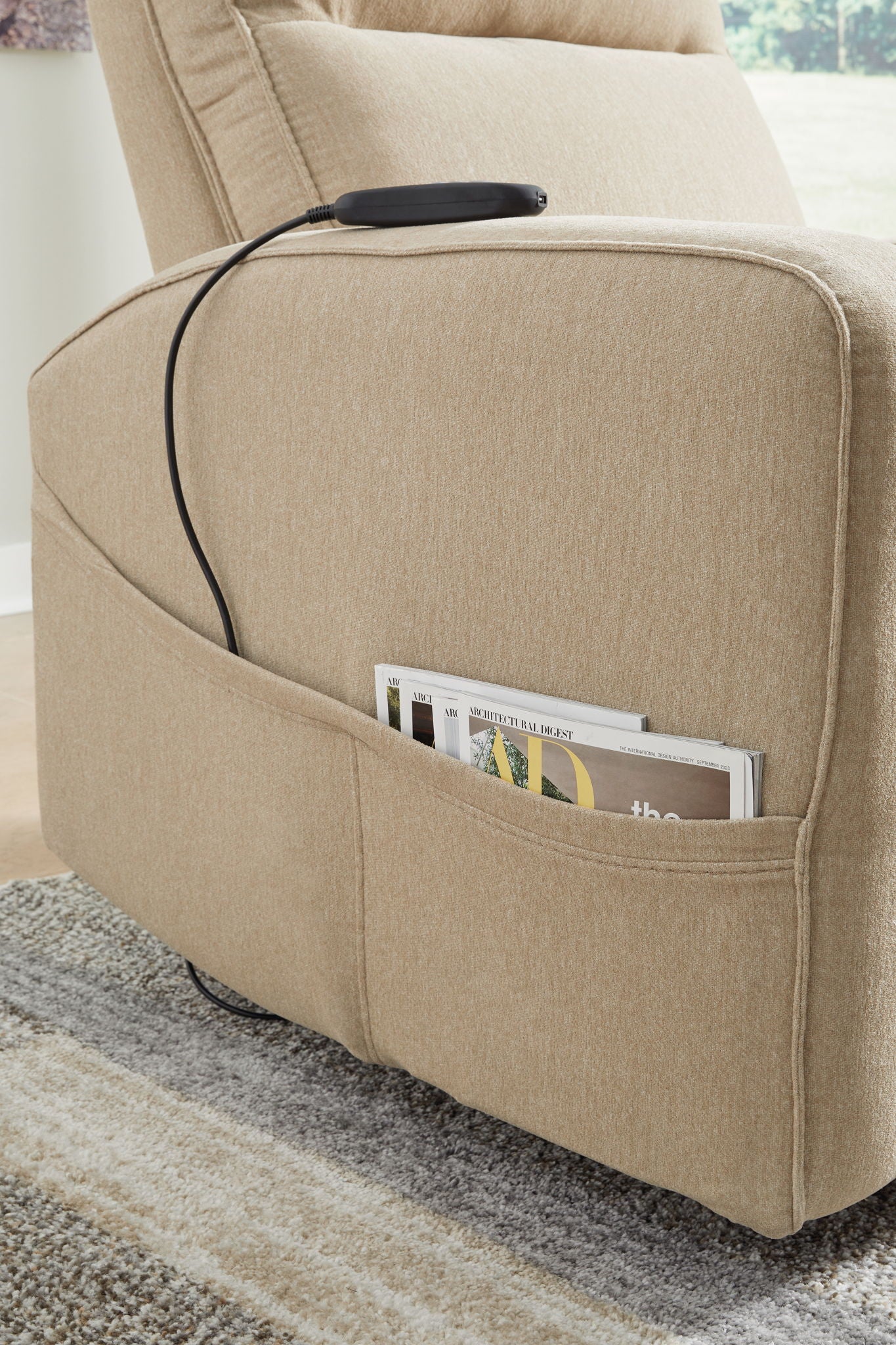 Starganza - Taupe - Power Lift Recliner - Image 11