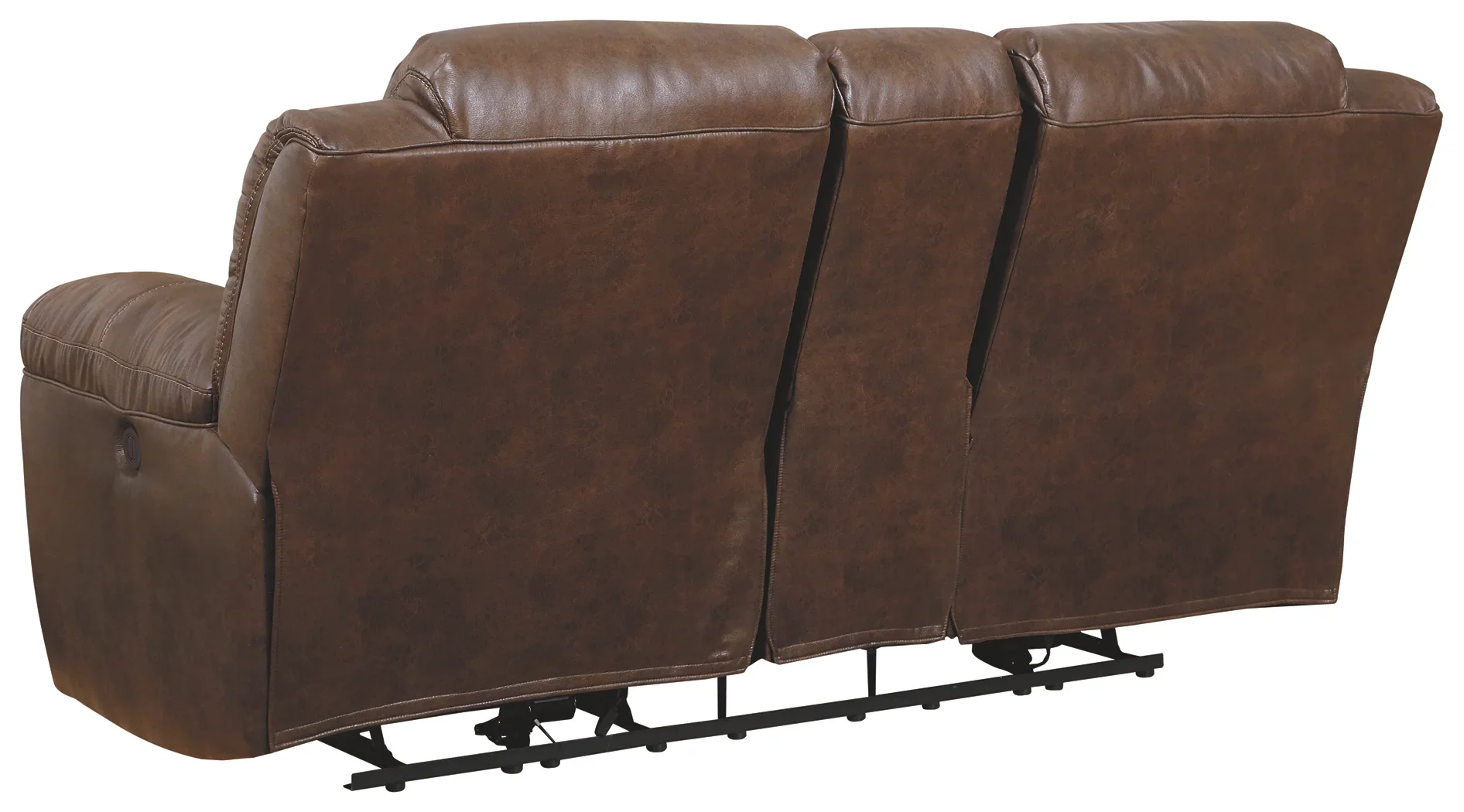 Stoneland - Chocolate - Dbl Rec Pwr Loveseat W/Console - Image 3
