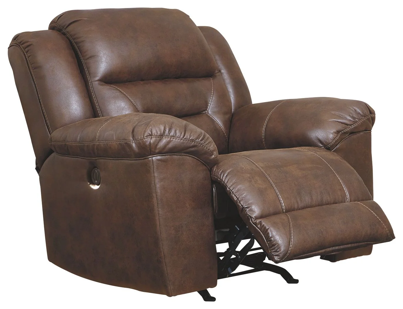 Stoneland - Chocolate - Power Rocker Recliner - Image 3