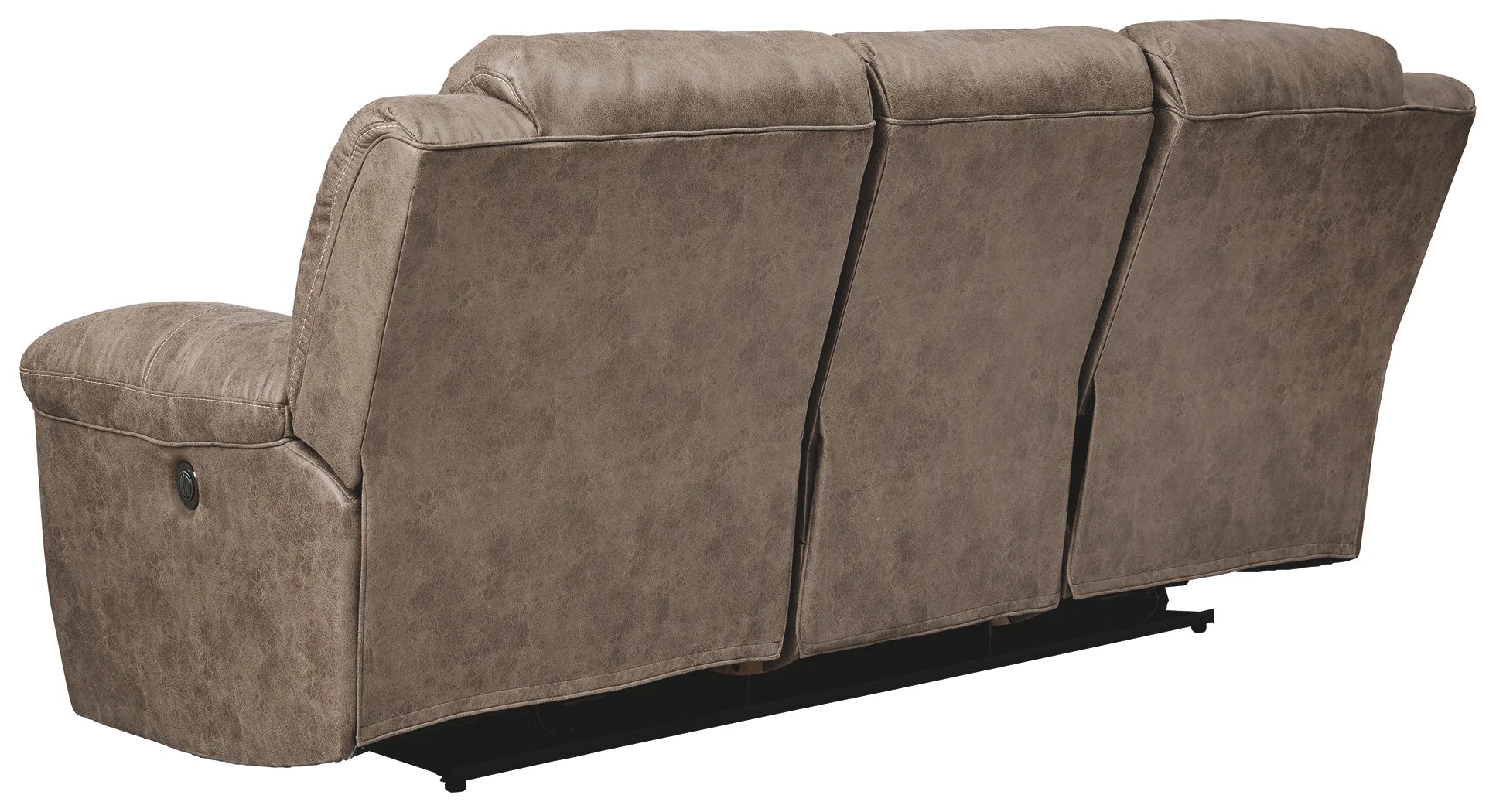 Stoneland - Light Brown - Reclining Power Sofa - Image 3
