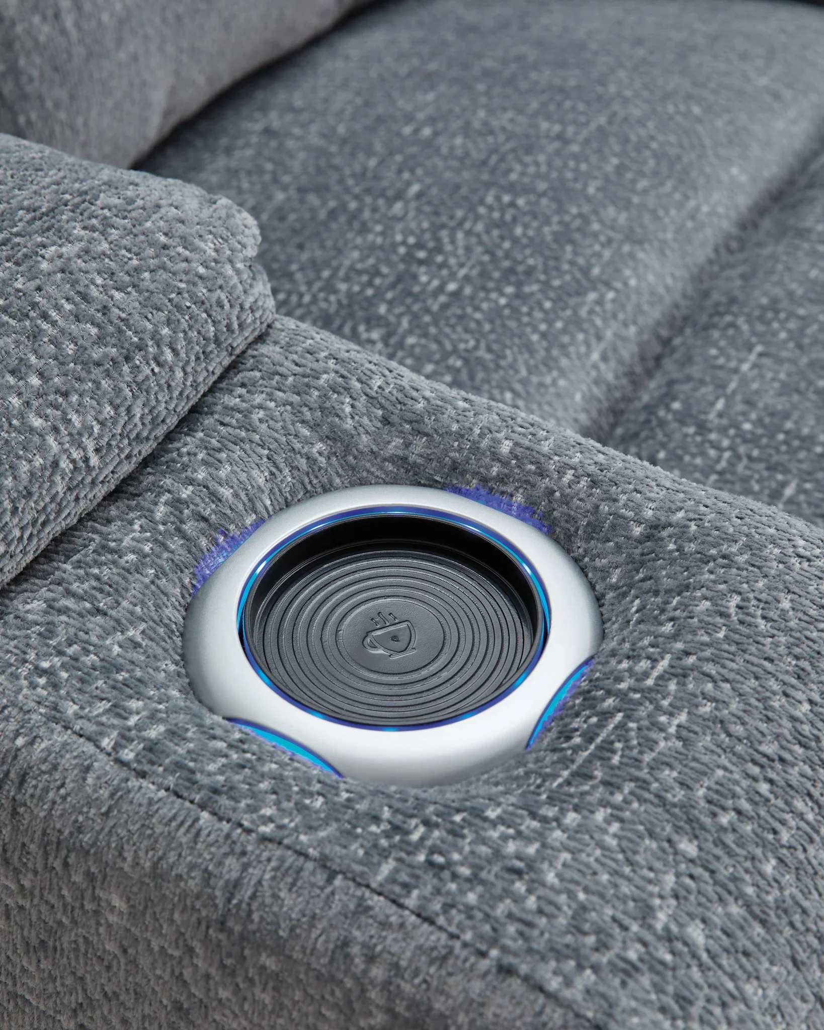 Studio Cave - Steel - Power Reclining Sofa - Image 11