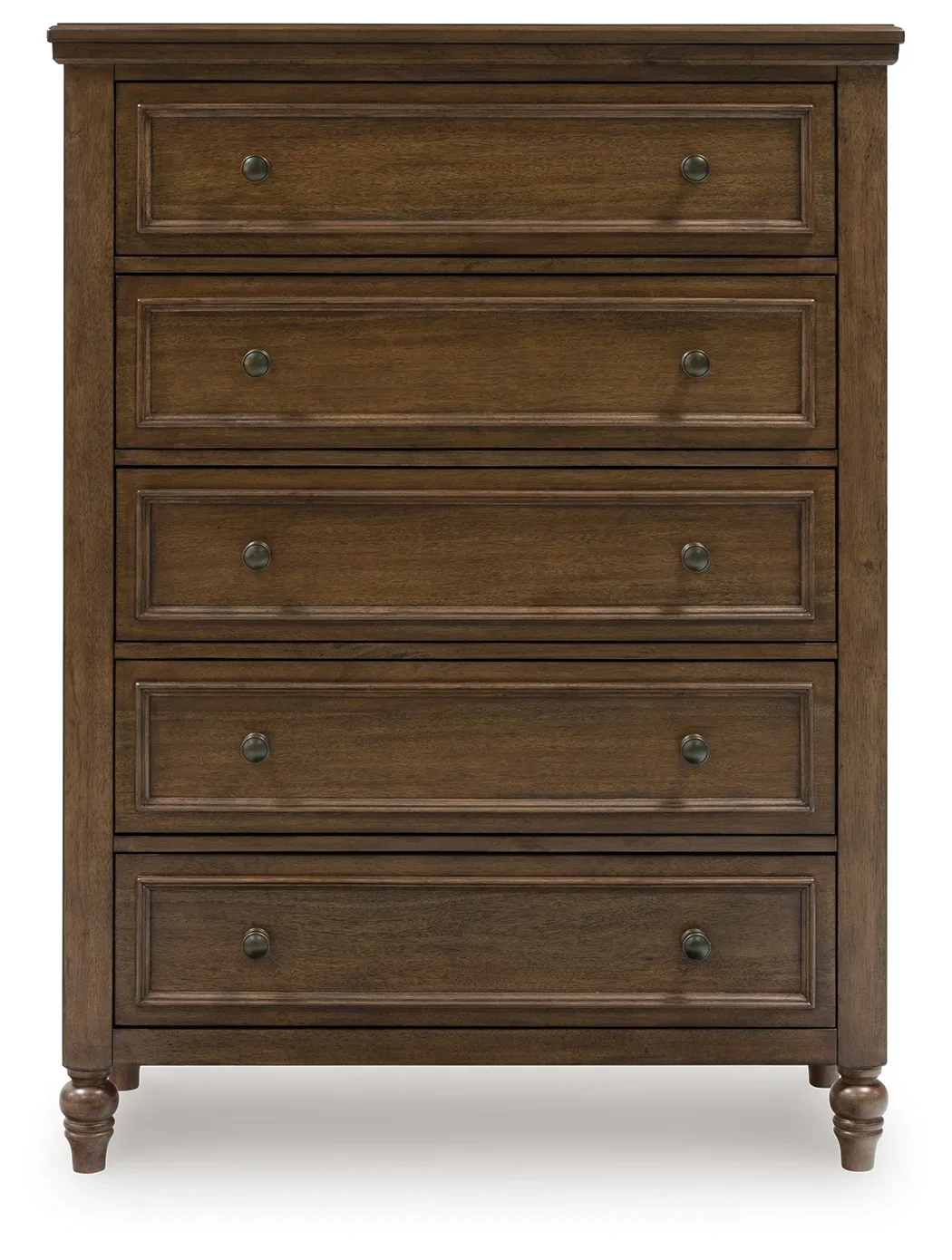 Sturlayne - Brown - Five Drawer Chest - Image 4