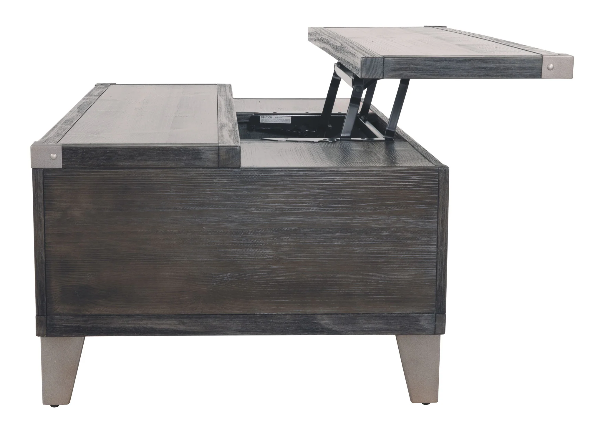 Todoe - Dark Gray - Lift Top Cocktail Table - Image 7