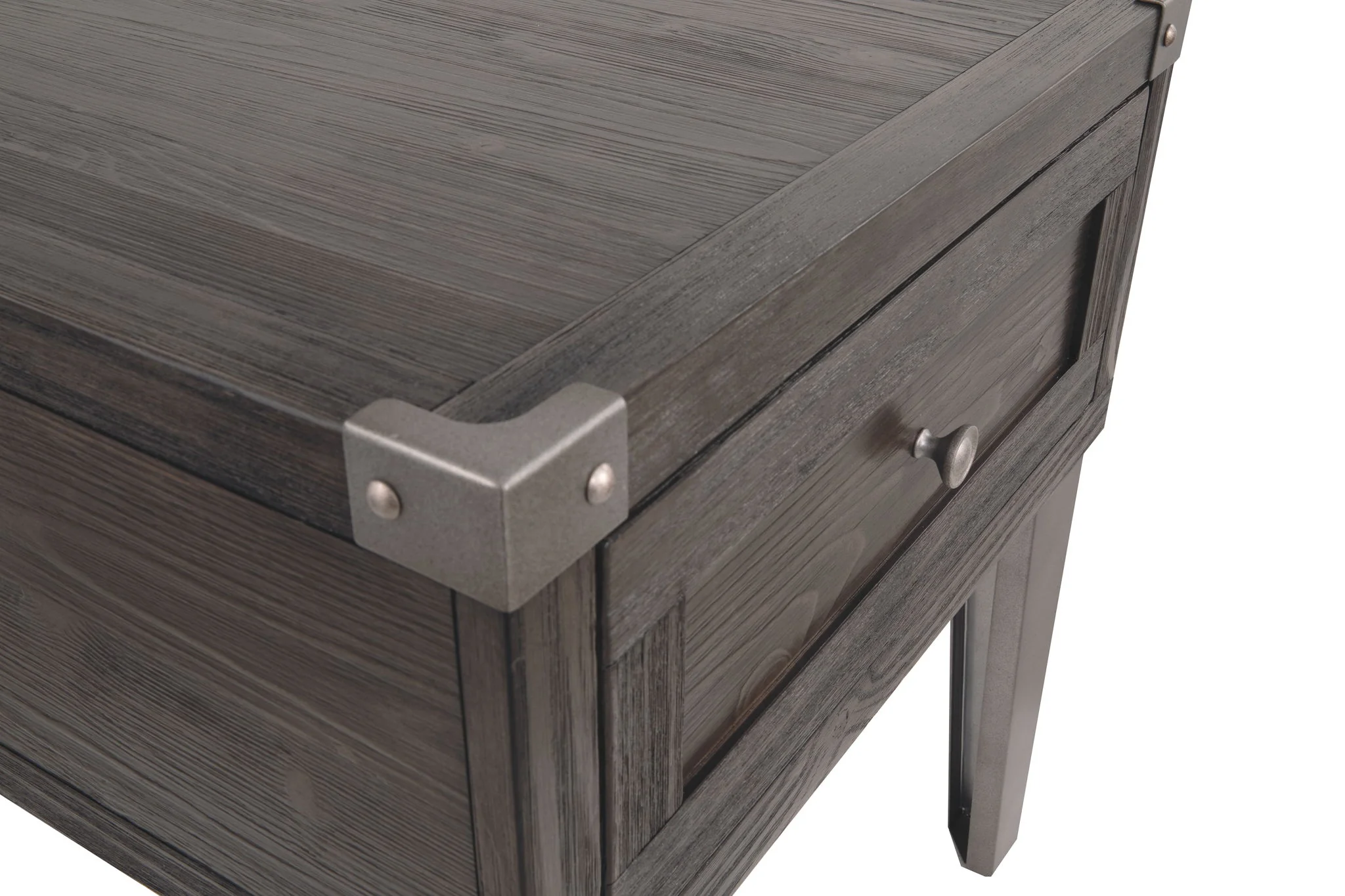 Todoe - Dark Gray - Rectangular End Table - Image 6