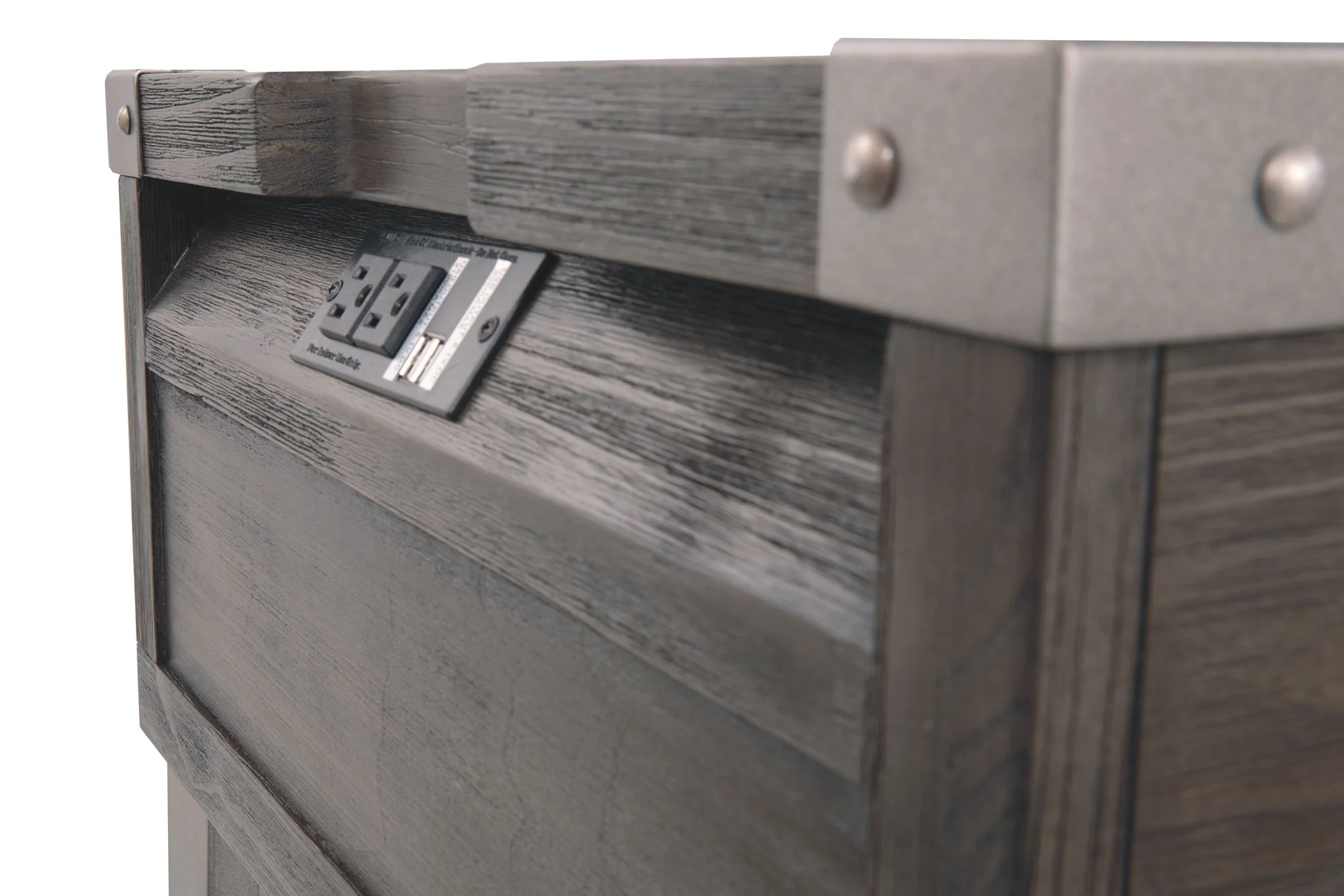 Todoe - Dark Gray - Rectangular End Table - Image 7