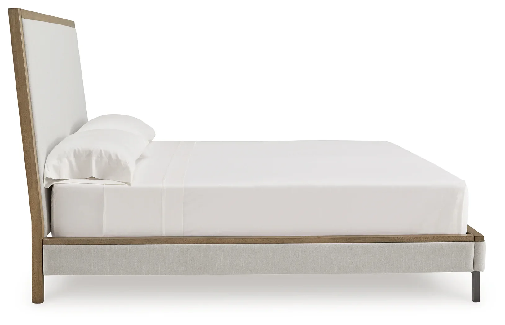 Tomtyn - Light Brown - California King Upholstered Bed - Image 5