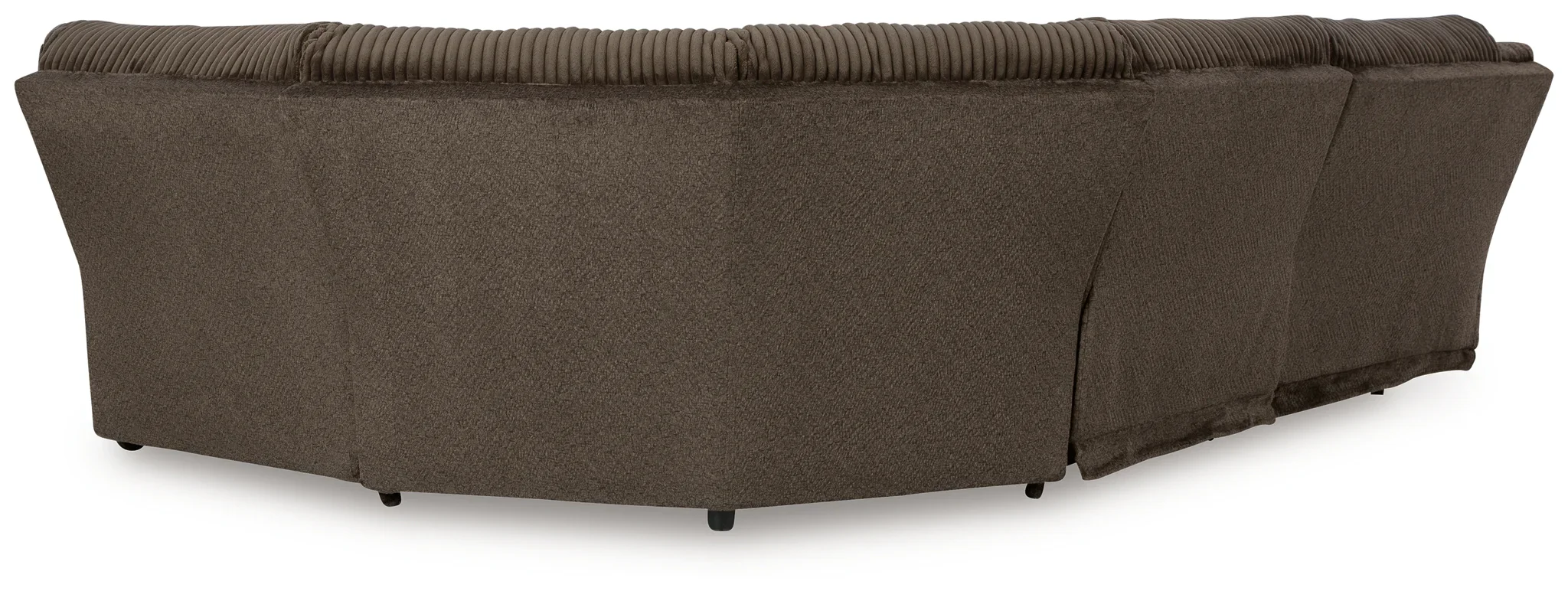 Top Tier - Chocolate - 5-Piece Reclining Sectional - Image 3