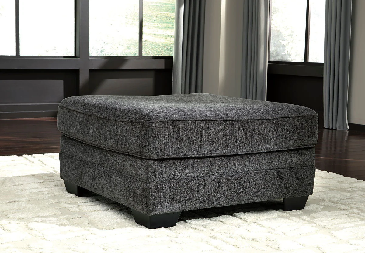 Tracling - Slate - Oversized Accent Ottoman - Image 2