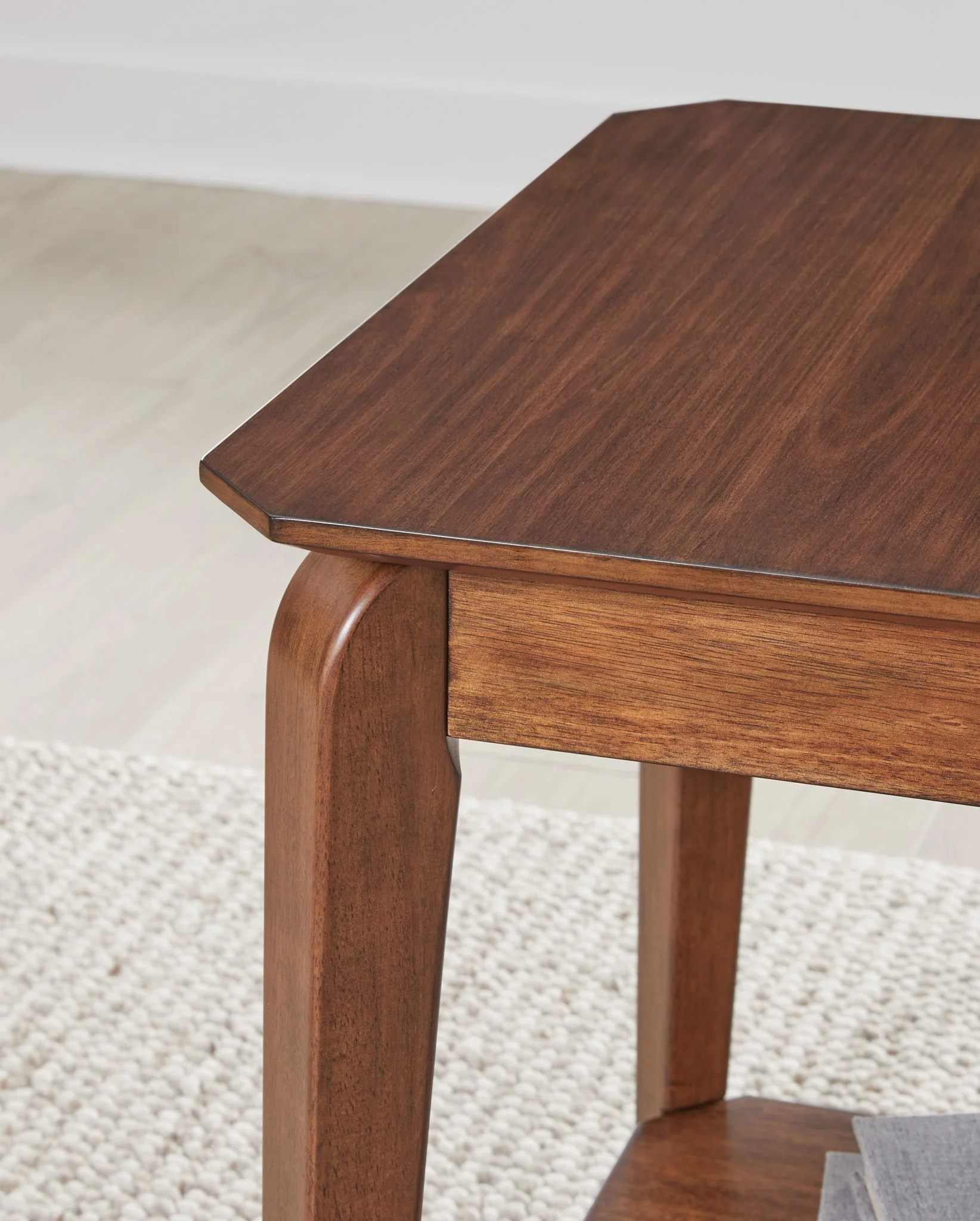 Trenmour - Medium Brown - Square End Table - Image 5