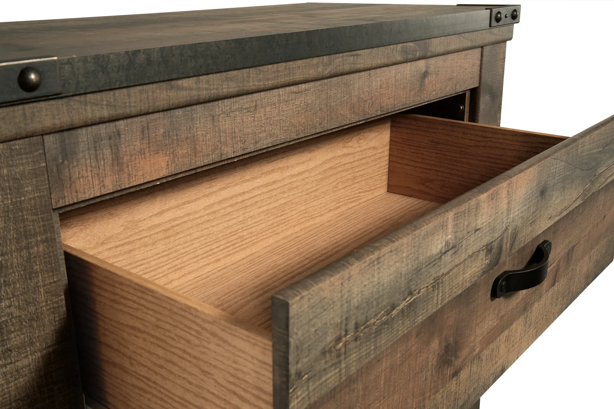 Trinell - Brown - Five Drawer Chest - Image 6