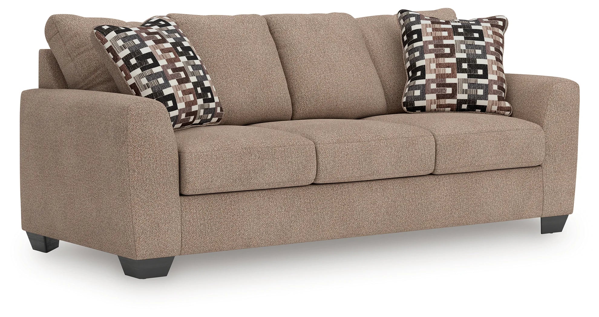 Triston-Peaks - 4 Pc. - Sofa, Loveseat, Chair And A Half, Ottoman - Suede - Image 4