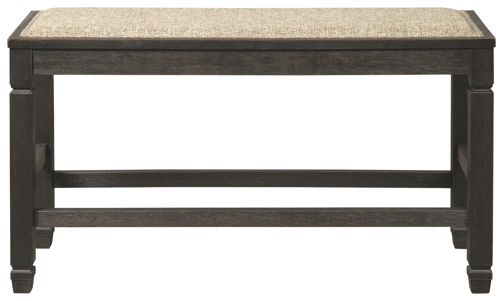 Tyler - Antique Black - Dbl Counter Uph Bench - Image 8