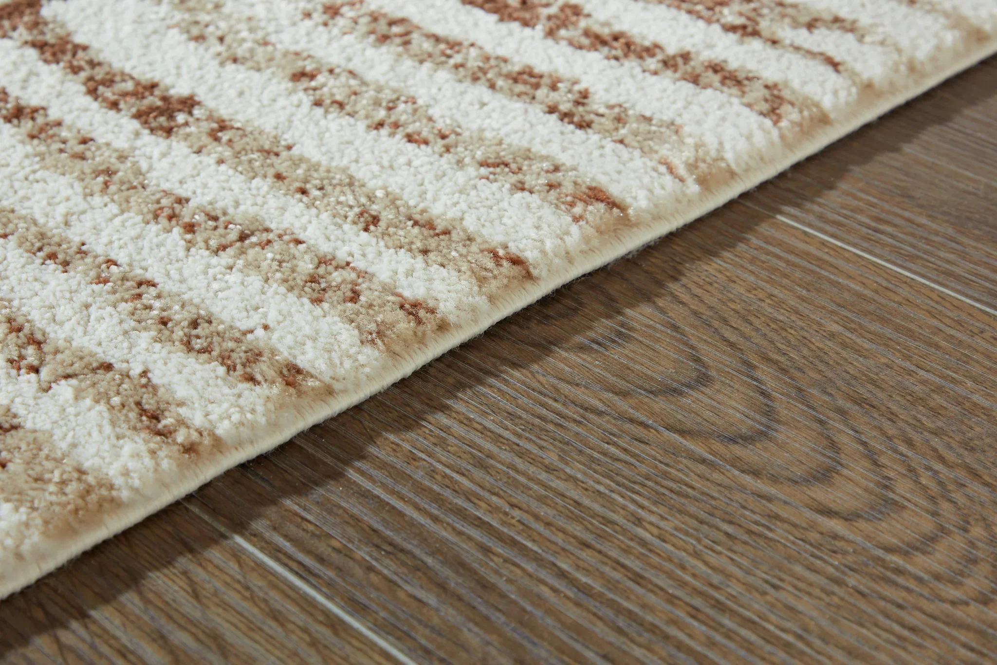 Uduak - 8' x 10' Rug - Cream / Tan / Rust - Image 3