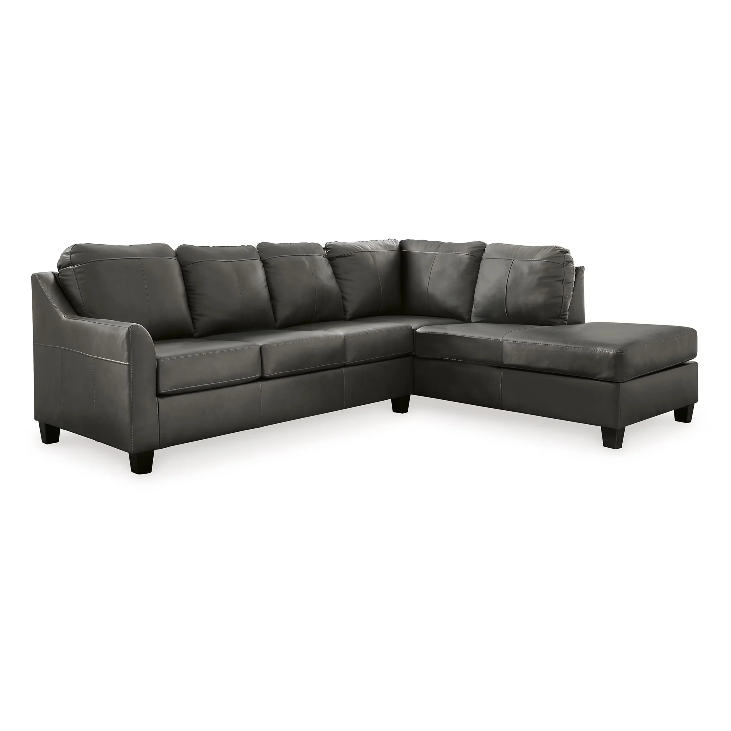 Valderno - 2-Piece Sectional With Raf Corner Chaise - Fog