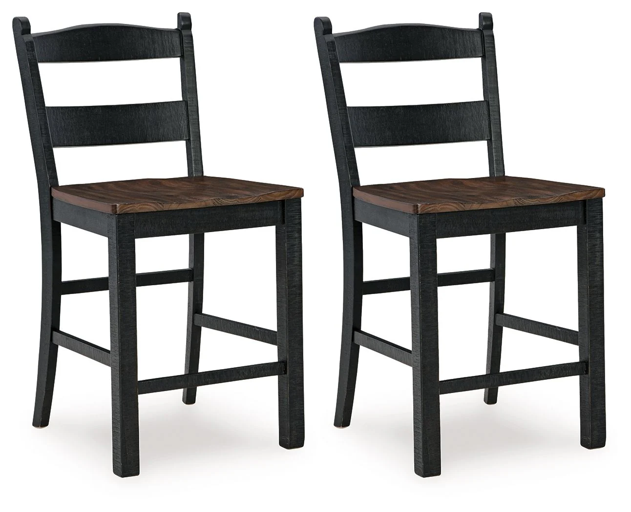 Valebeck - Black / Brown - Barstool (Set of 2) - Image 3
