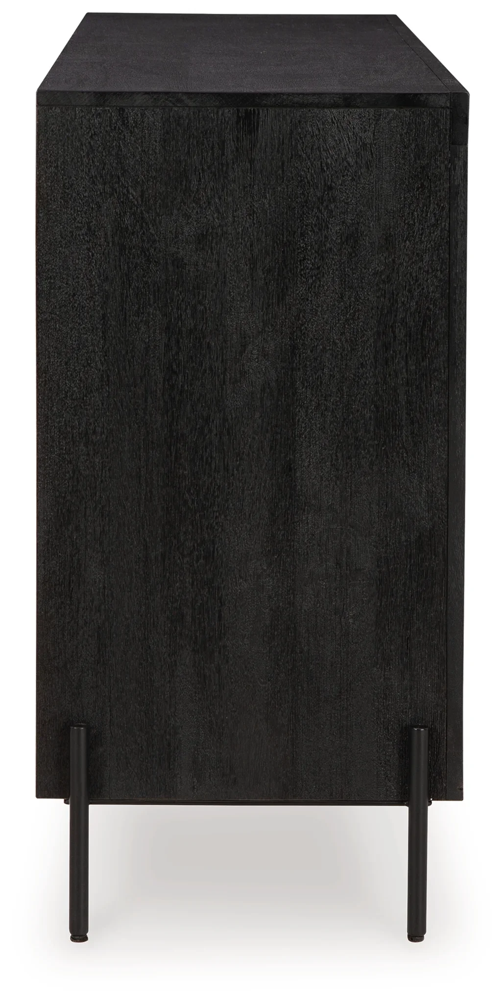 Vallisburg - Black / Natural - Accent Cabinet - Image 5