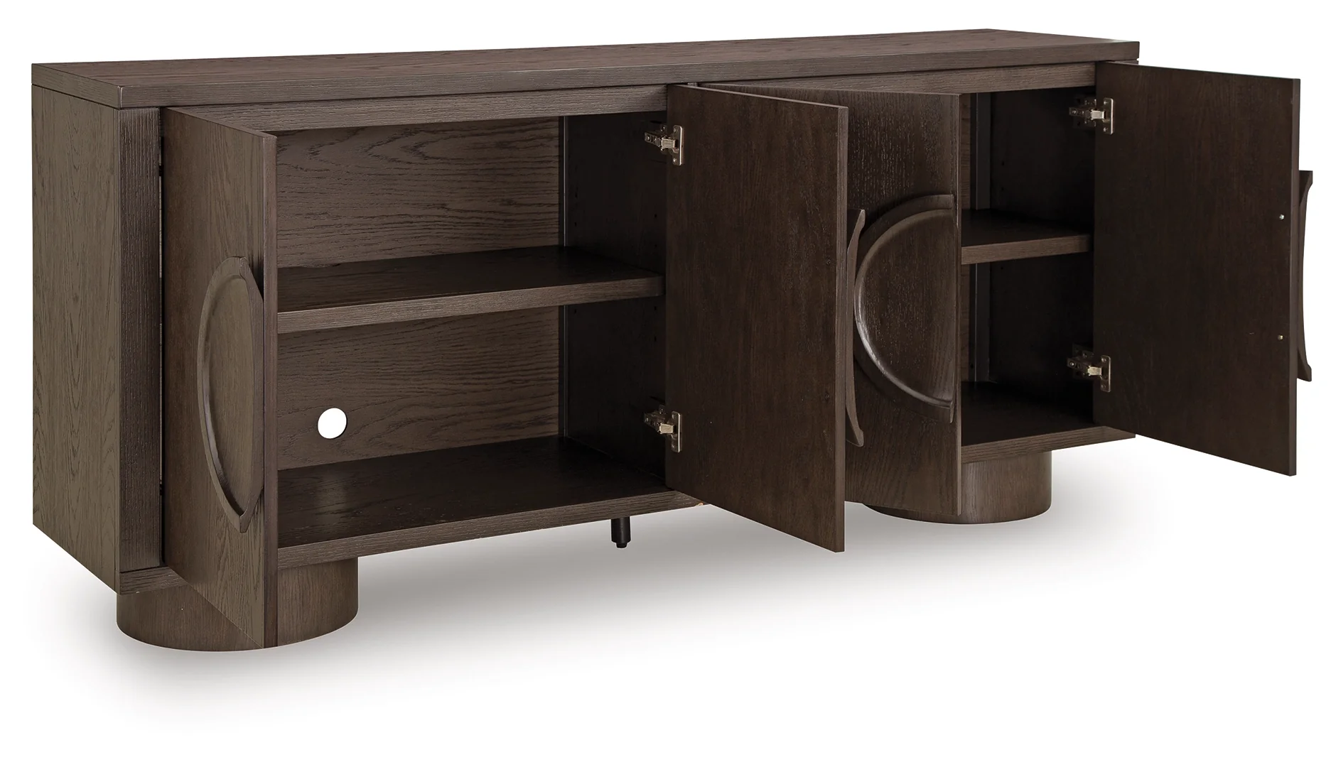 Veeda - Dark Brown - Accent Cabinet - Image 5