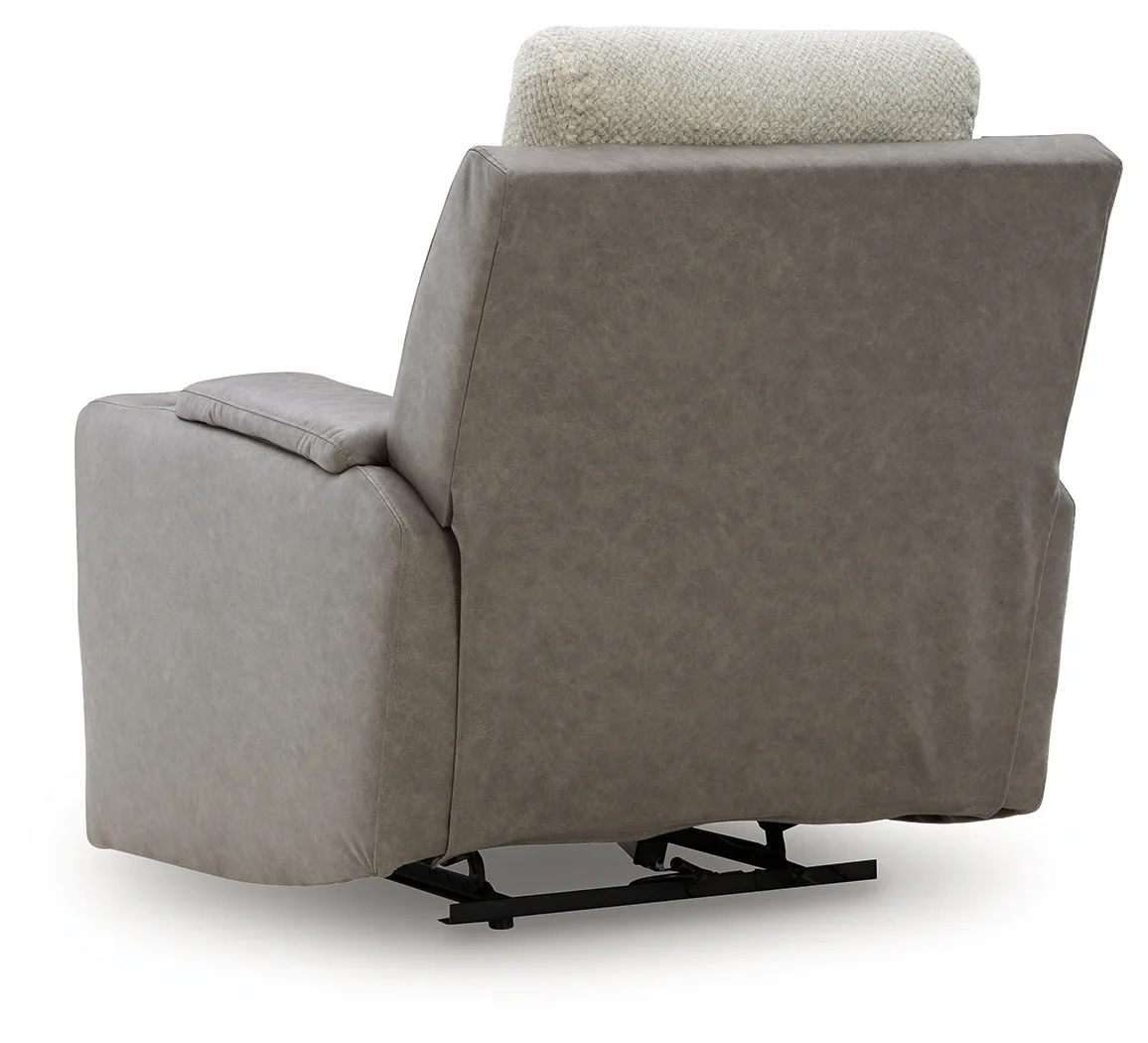 WhipLash - Sisal - Power Recliner With Adj Headrest - Image 4