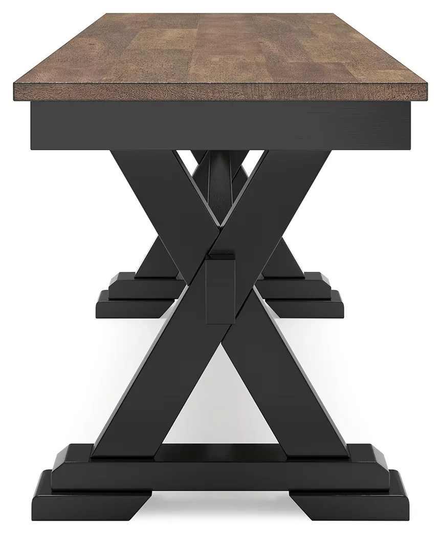 Wildenauer - Brown / Black - Large Dining Room Bench - Image 7