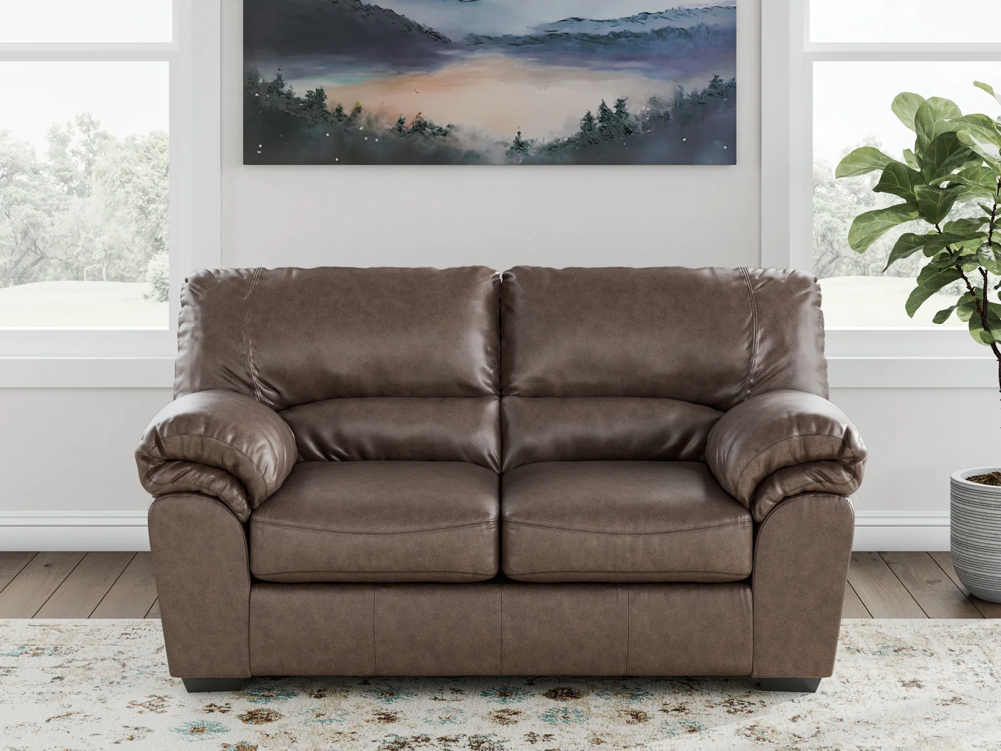 WillowBend - Umber - Loveseat - Image 3