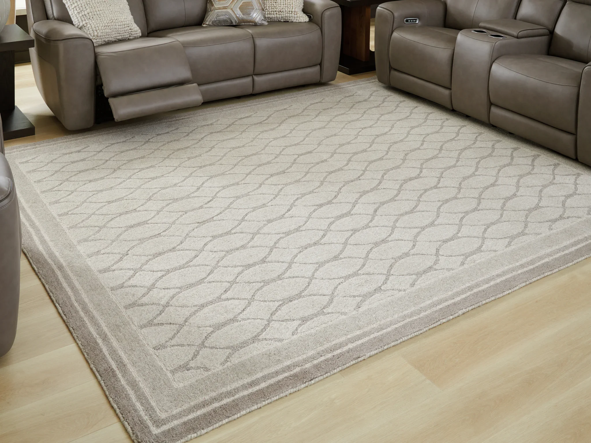 Wimney - Gray - Large Rug - 8' x 10' - Image 2