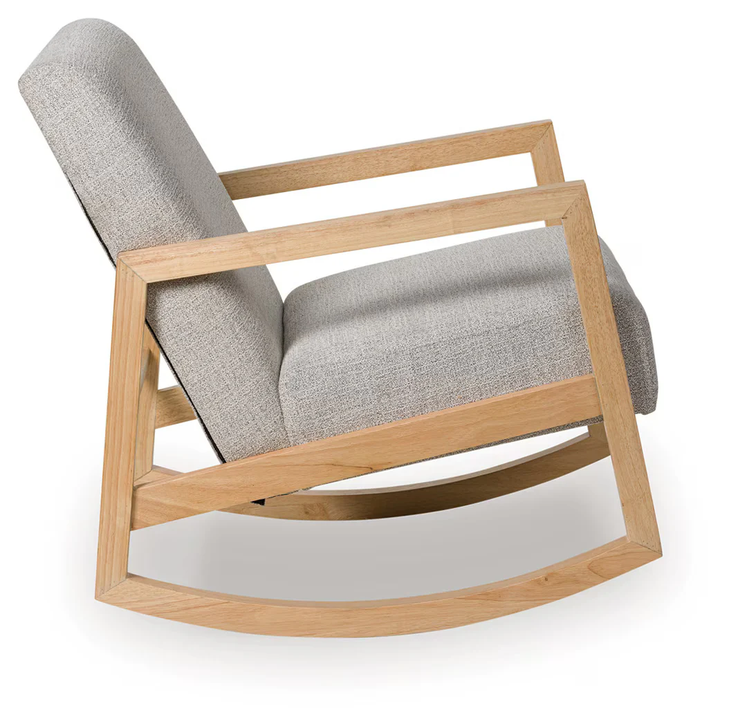 Wychworth - Gray / Natural - Accent Chair - Image 3