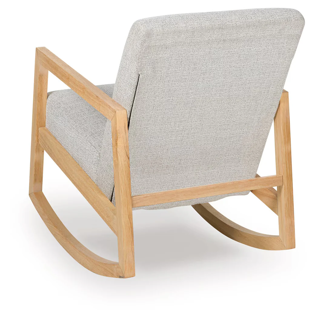 Wychworth - Gray / Natural - Accent Chair - Image 4