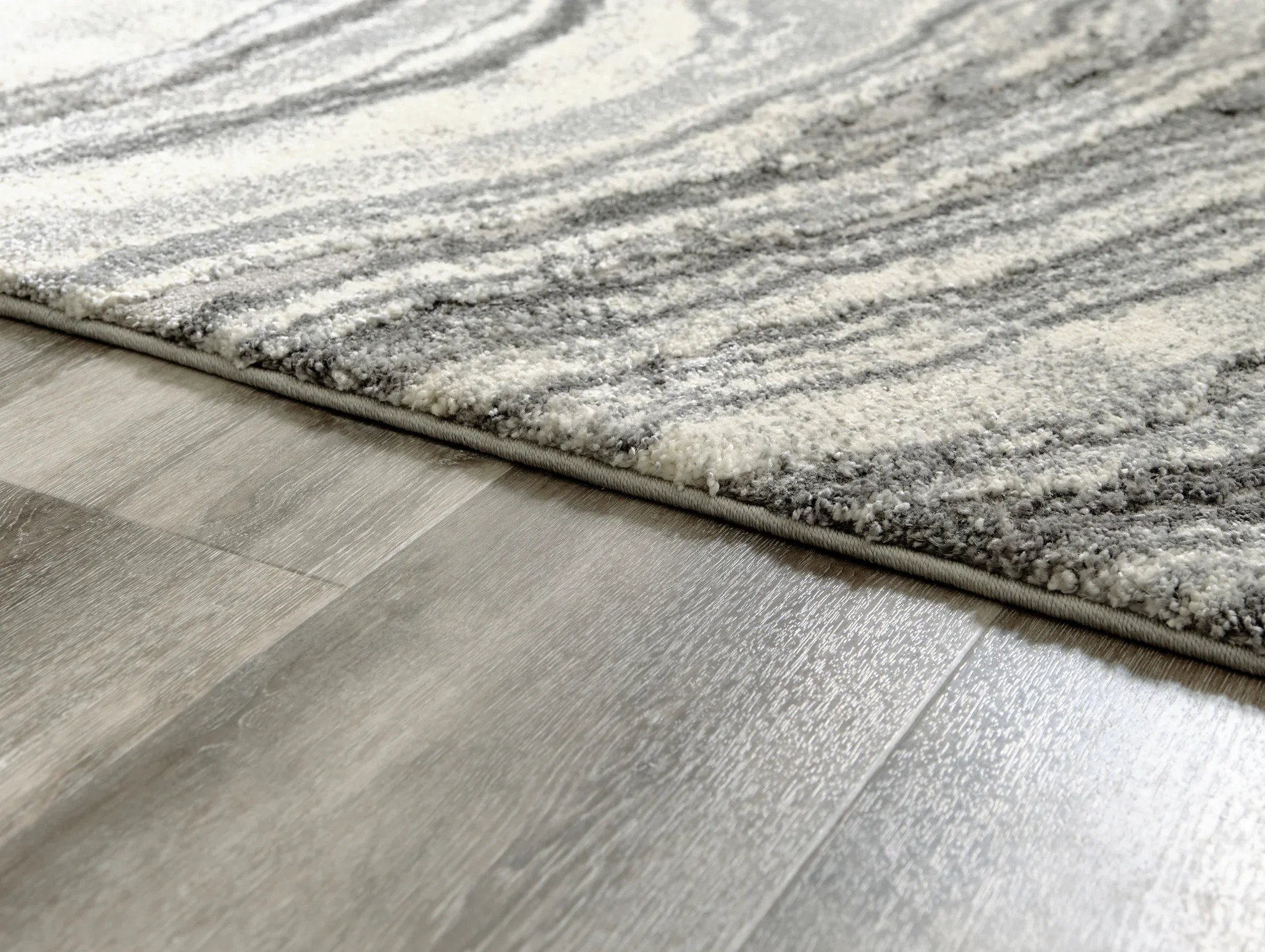 Wysdale - Ivory / Gray - Medium Rug - 5' x 7' - Image 3
