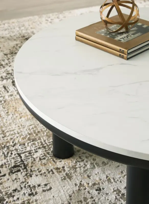 Xandrum - Black / White - Occasional Table Set (Set of 3) - Image 6