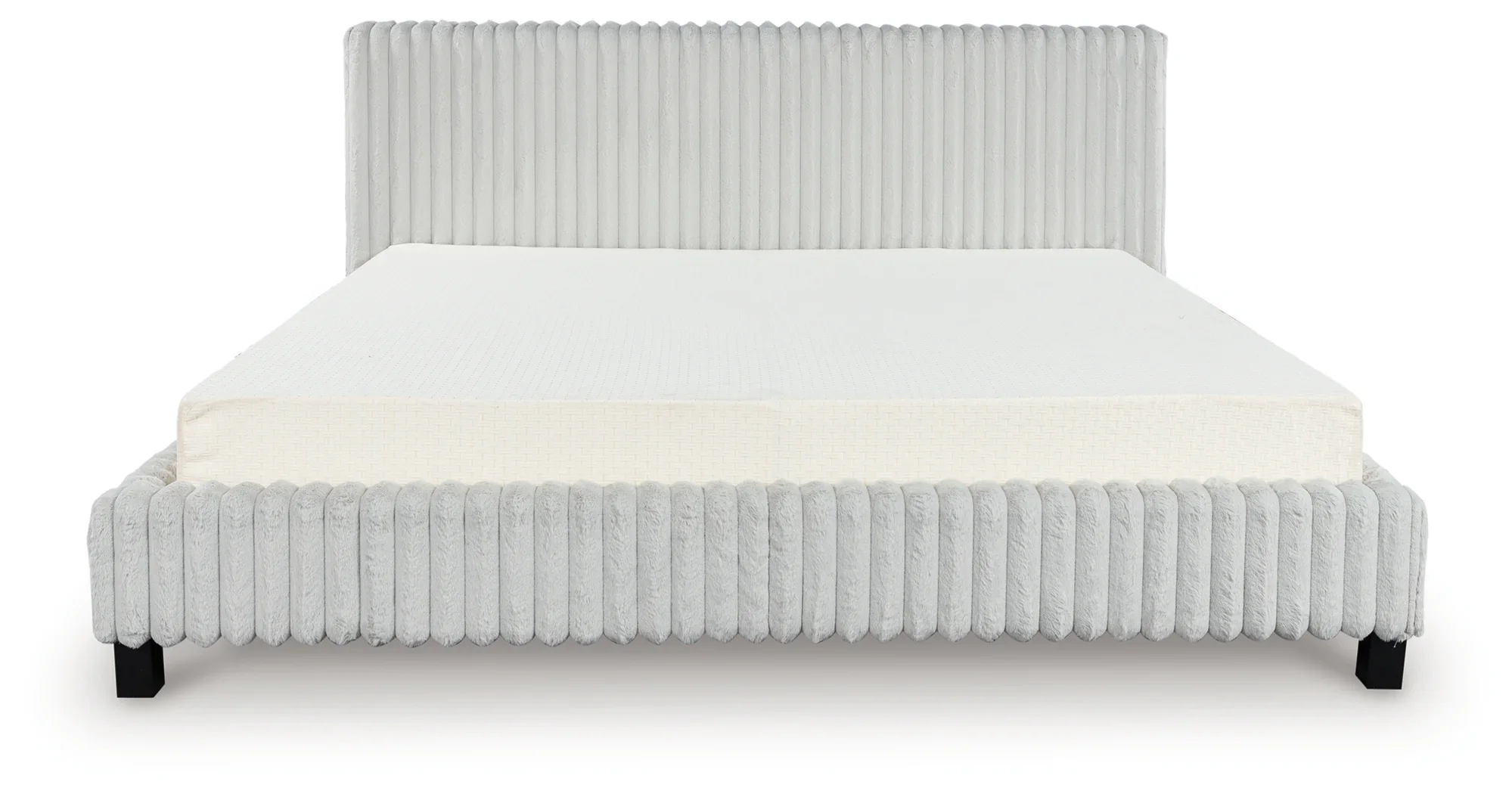 Zuraleus - White - King Upholstered Bed - Image 3